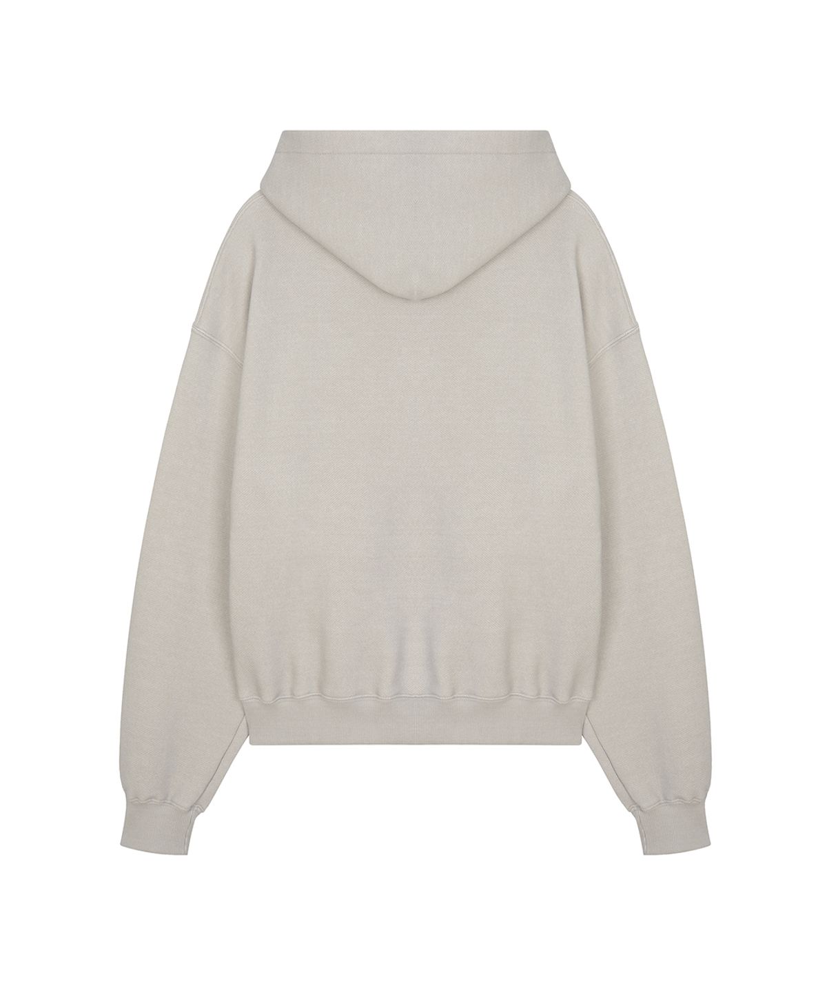 사일프레이(41PRAY) Graphic Zip Up Hoodie / Light Grey