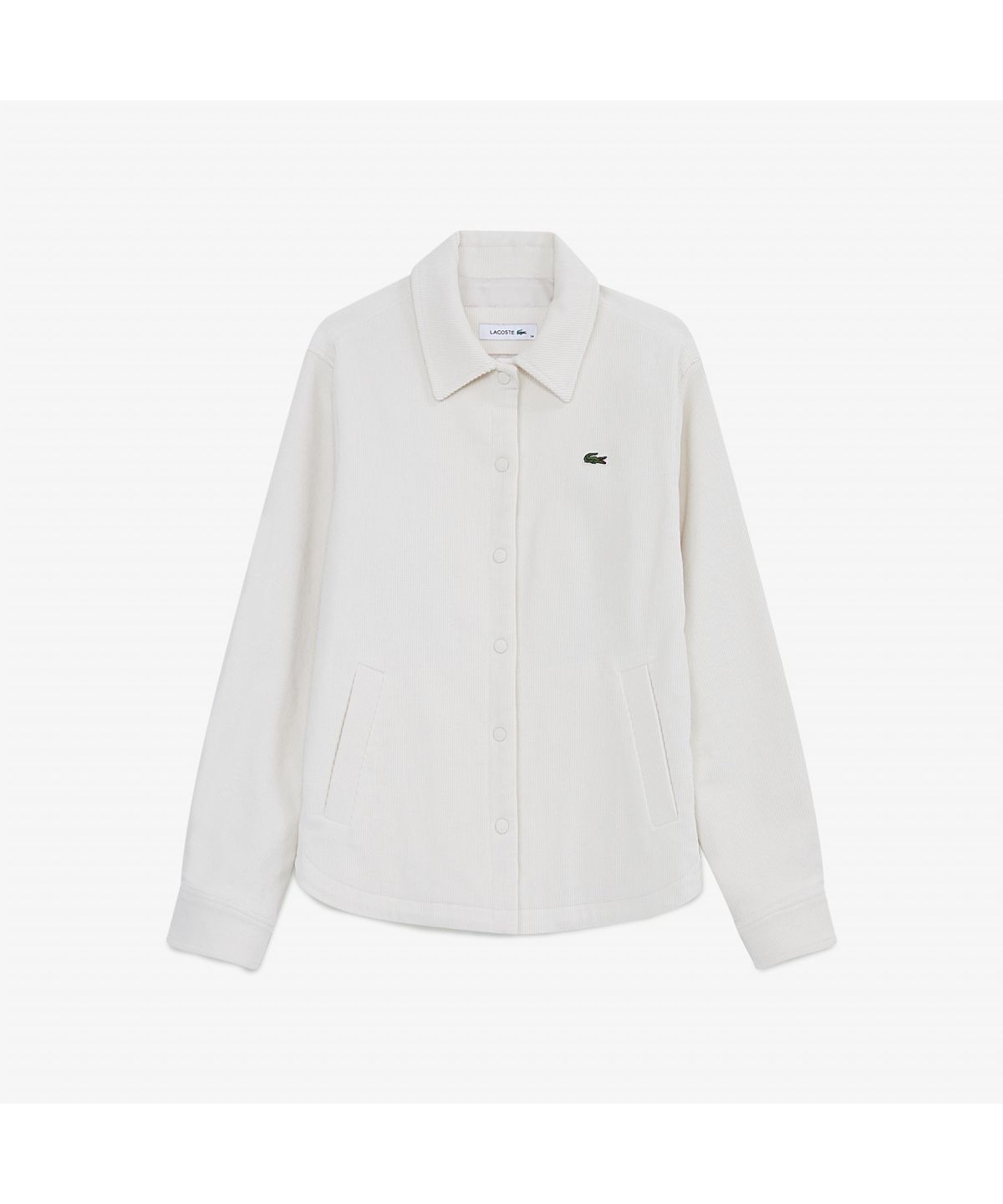 라코스테(LACOSTE) 여성 코듀로이 아우터형 셔츠 CF112E-55N XFJ