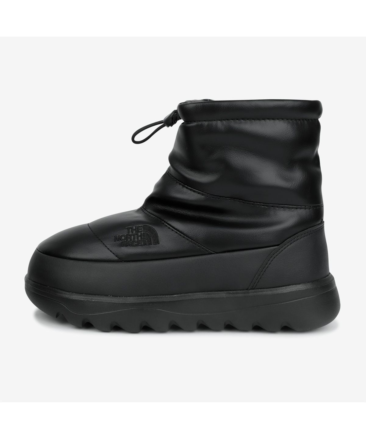 노스페이스(THE NORTH FACE) NS87R76J 아프레 숏 부츠 레더 BLACK