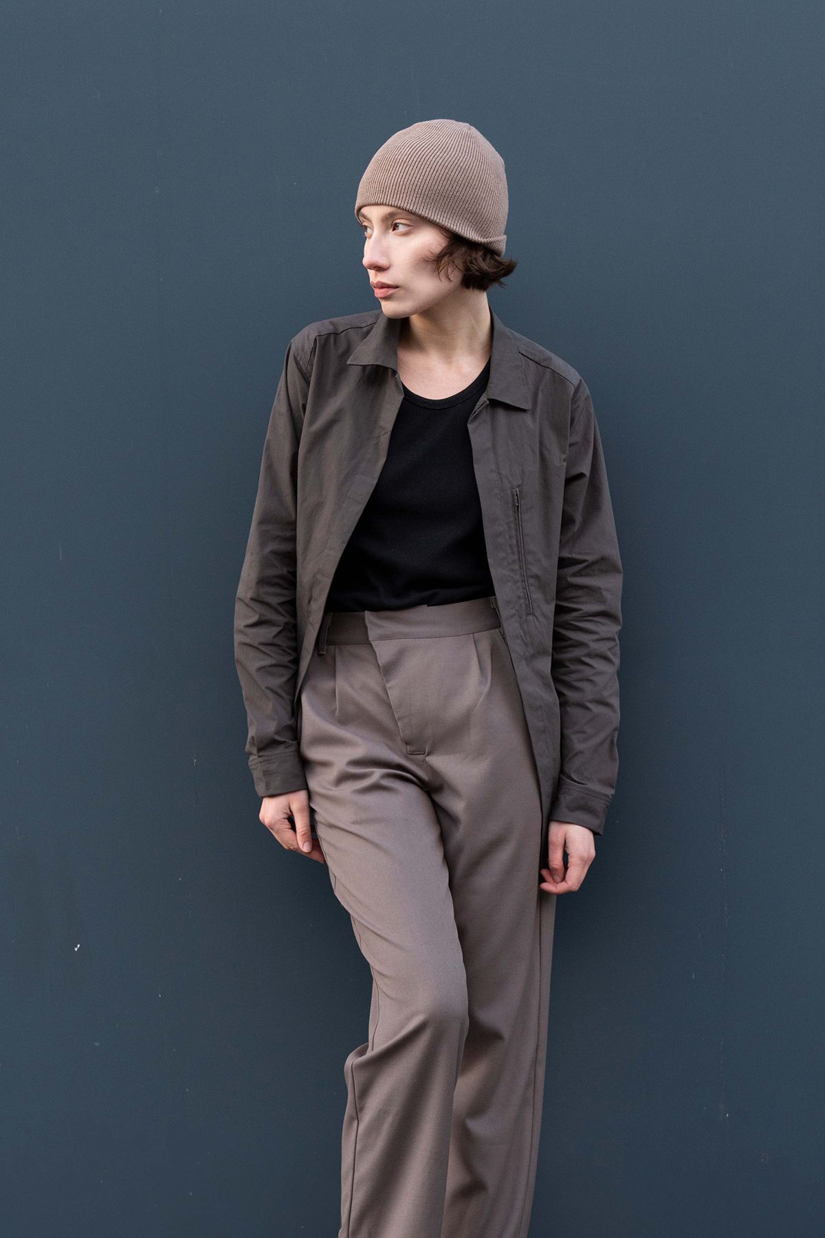 폼리쉬(FORMLICH) MODULAR SHIRT / BROWN