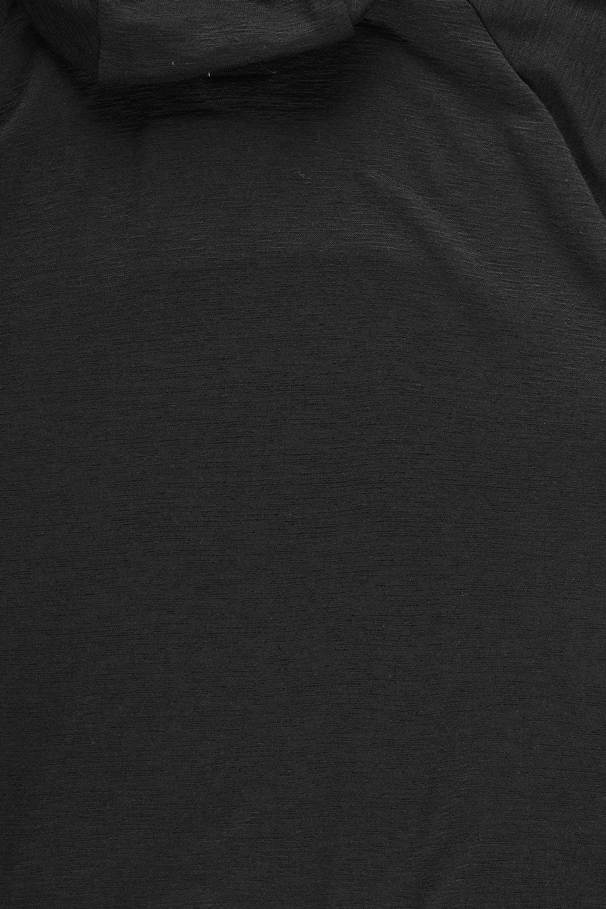 폼리쉬(FORMLICH) SHIRRED HOOD / BLACK