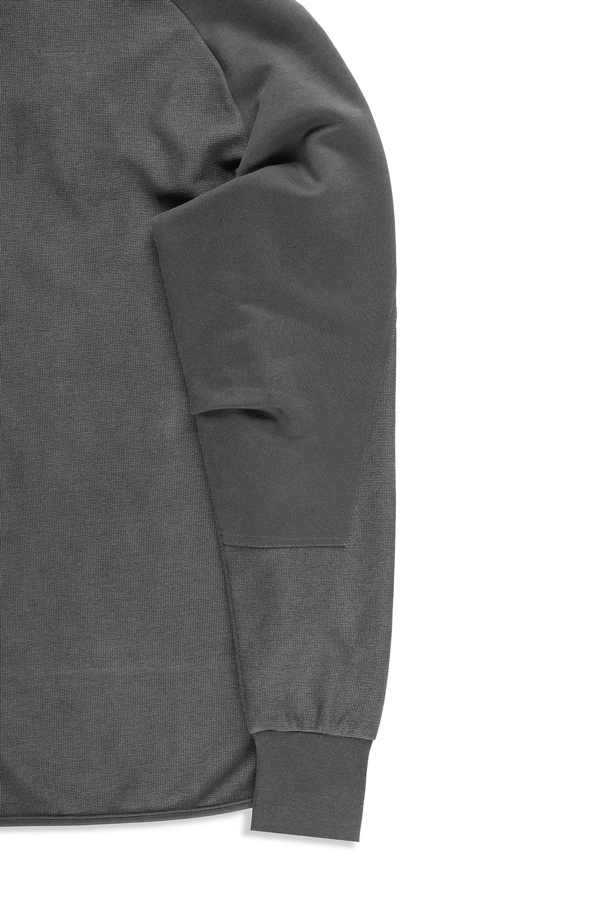 폼리쉬(FORMLICH) BUTTON HIGH NECK SWEATER / GREY