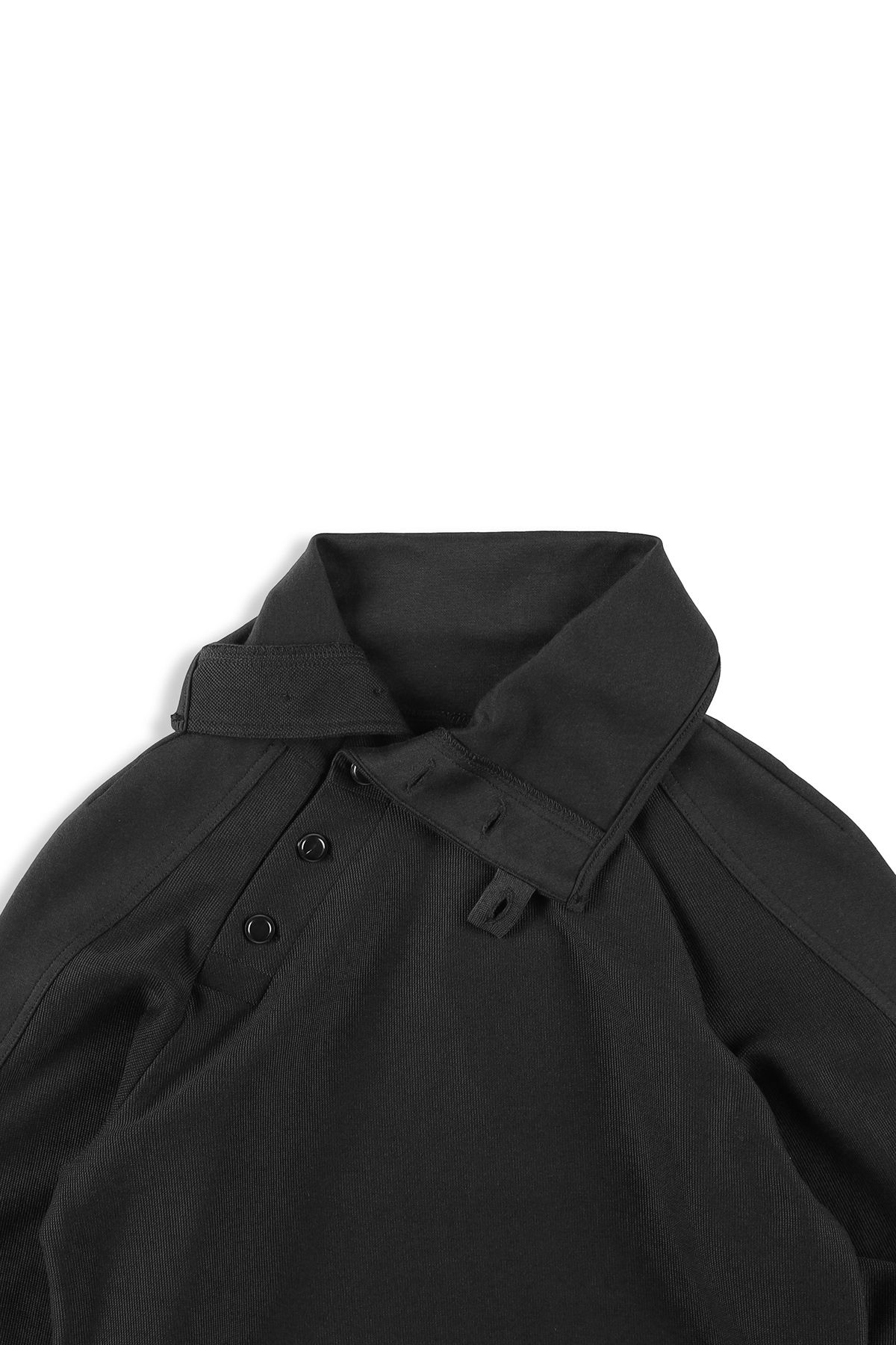 폼리쉬(FORMLICH) BUTTON HIGH NECK SWEATER / BLACK
