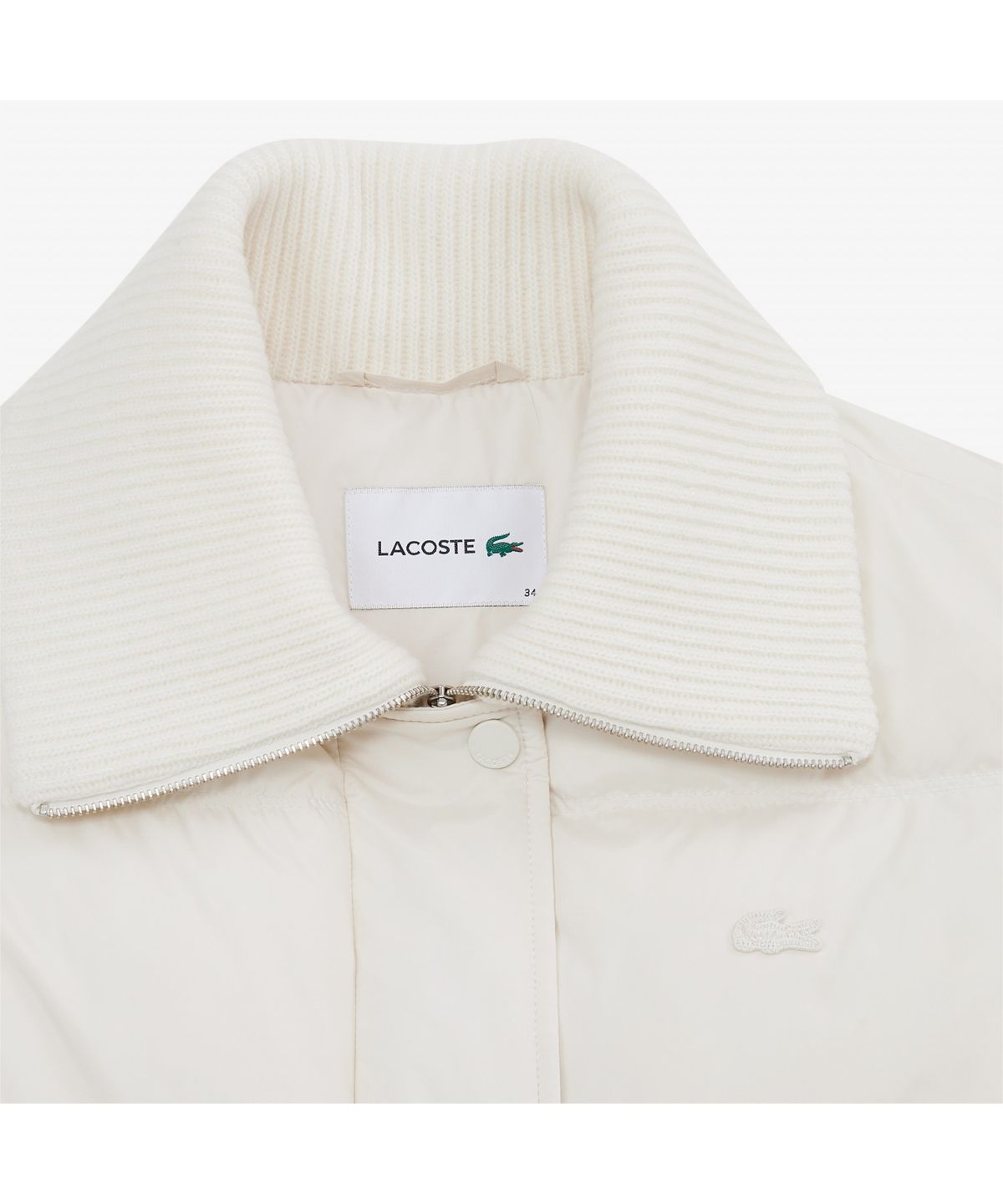 라코스테(LACOSTE) 여성 스웨터 카라 다운베스트 BF421E-55N XFJ