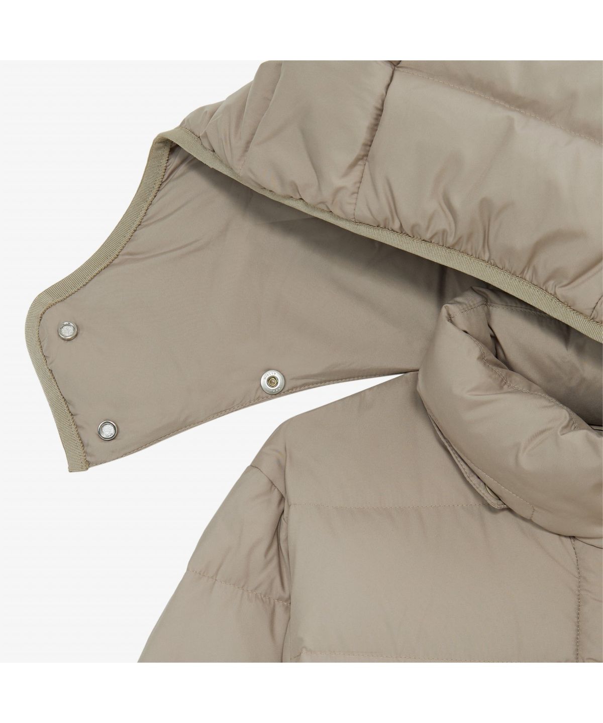 라코스테(LACOSTE) 여성 슬림핏 후드탈착 중힙 다운 BF545E-55N 02S