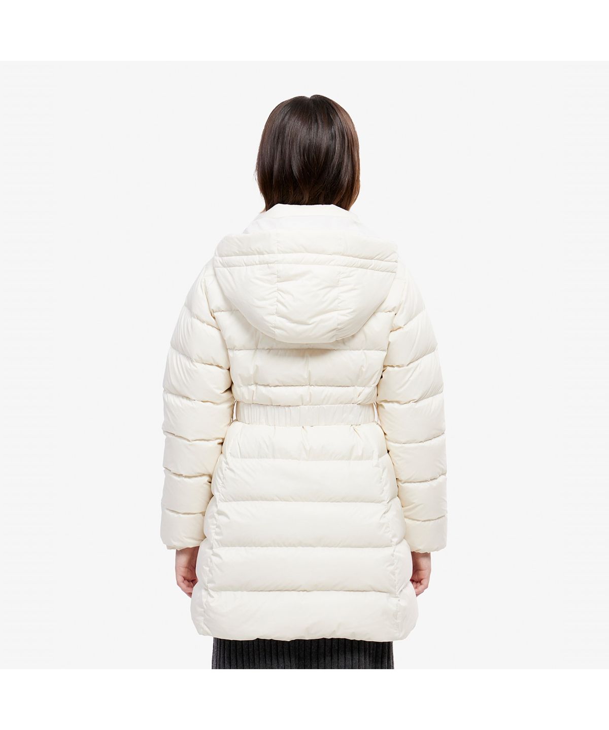 라코스테(LACOSTE) 여성 중힙 기장 헤비다운 BF284E-55N XFJ