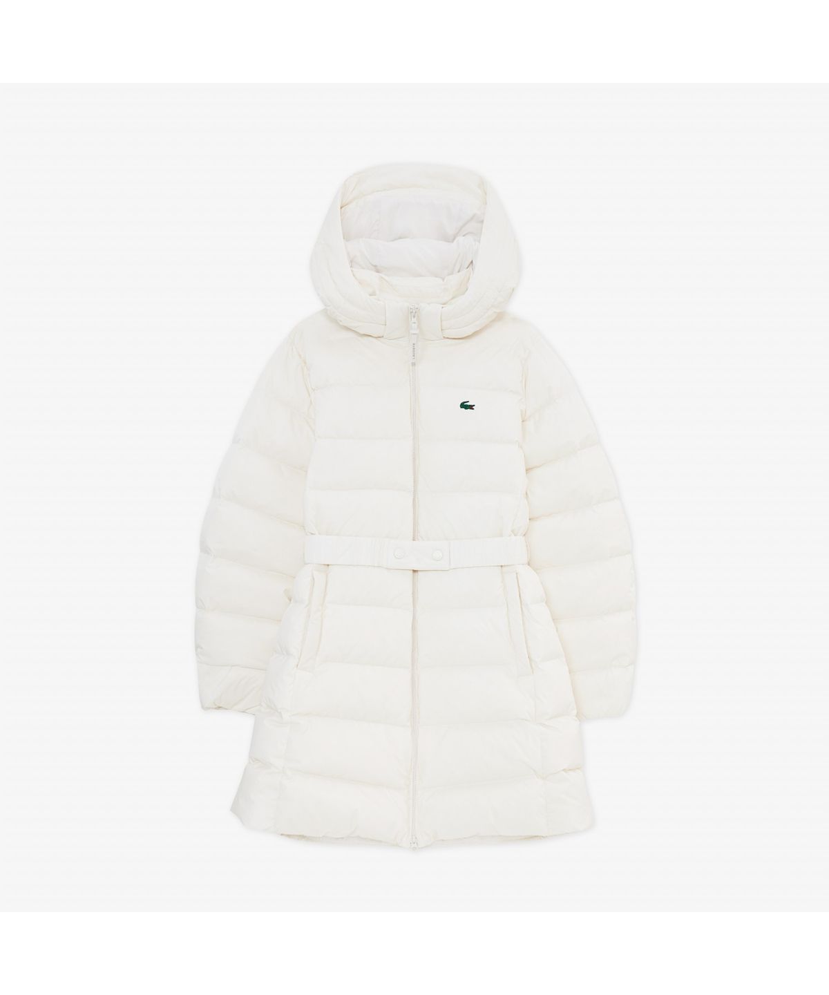 라코스테(LACOSTE) 여성 중힙 기장 헤비다운 BF284E-55N XFJ
