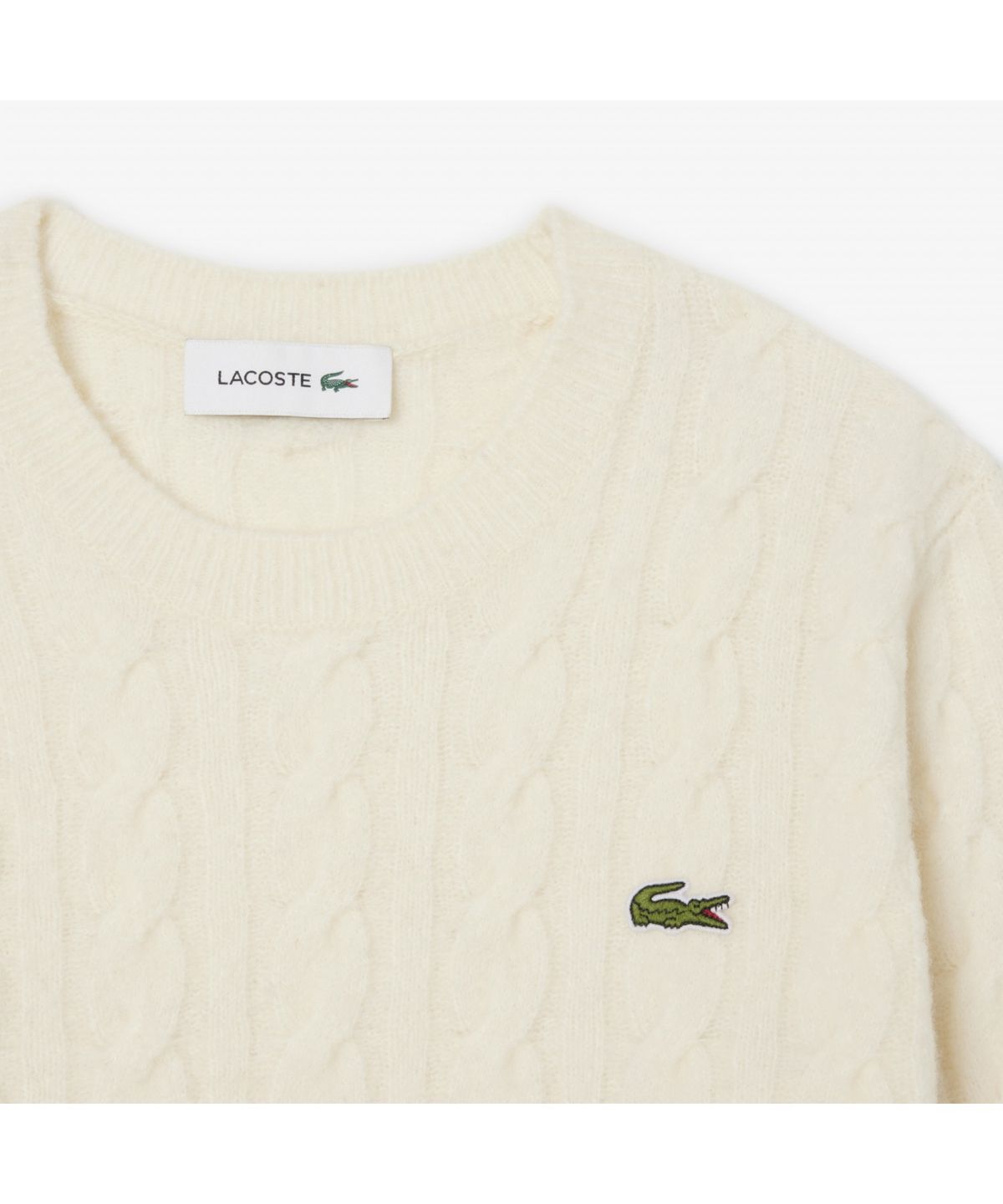 라코스테(LACOSTE) 여성 티핑포인트 케이블 스웨터 AF4159-55N XFJ