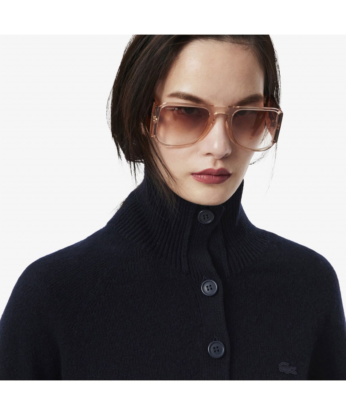 라코스테(LACOSTE) 여성 카디드울 하프버튼 스웨터 AF4010-55N 166