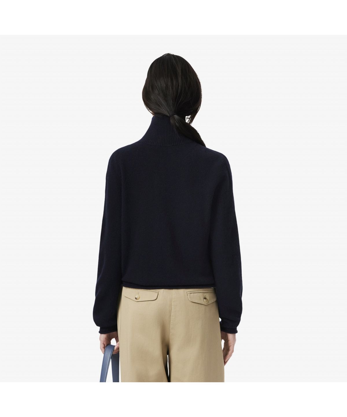 라코스테(LACOSTE) 여성 카디드울 하프버튼 스웨터 AF4010-55N 166