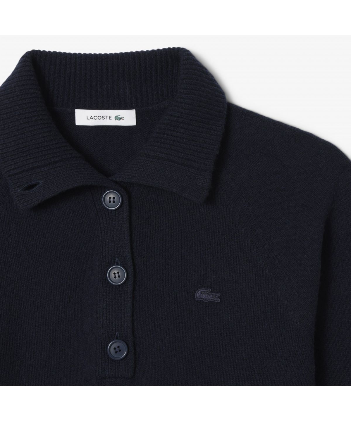 라코스테(LACOSTE) 여성 카디드울 하프버튼 스웨터 AF4010-55N 166