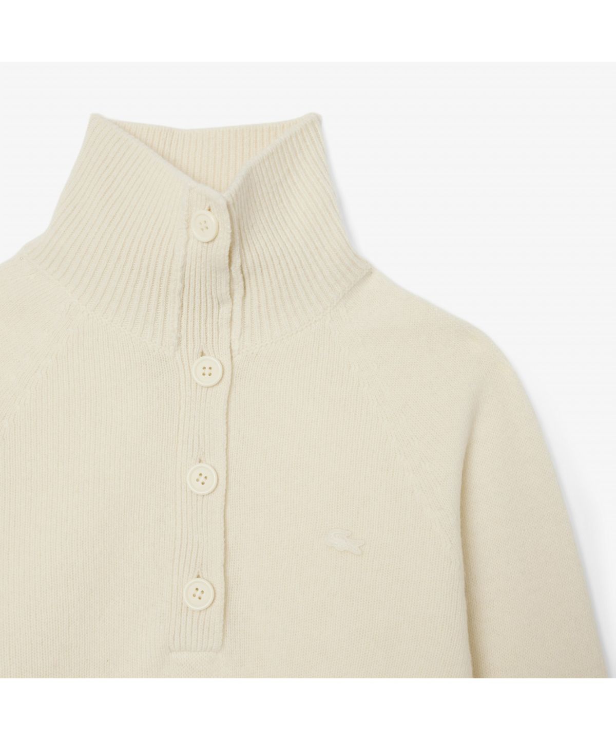 라코스테(LACOSTE) 여성 카디드울 하프버튼 스웨터 AF4010-55N XFJ