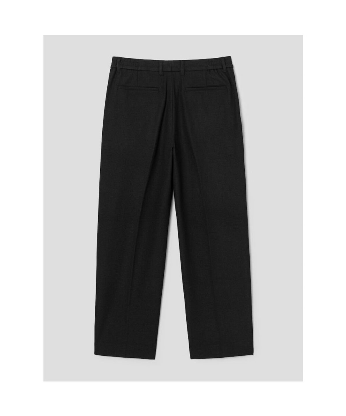 시프트지(SHIFT.G) Regular Brushed Slacks Pants  Black