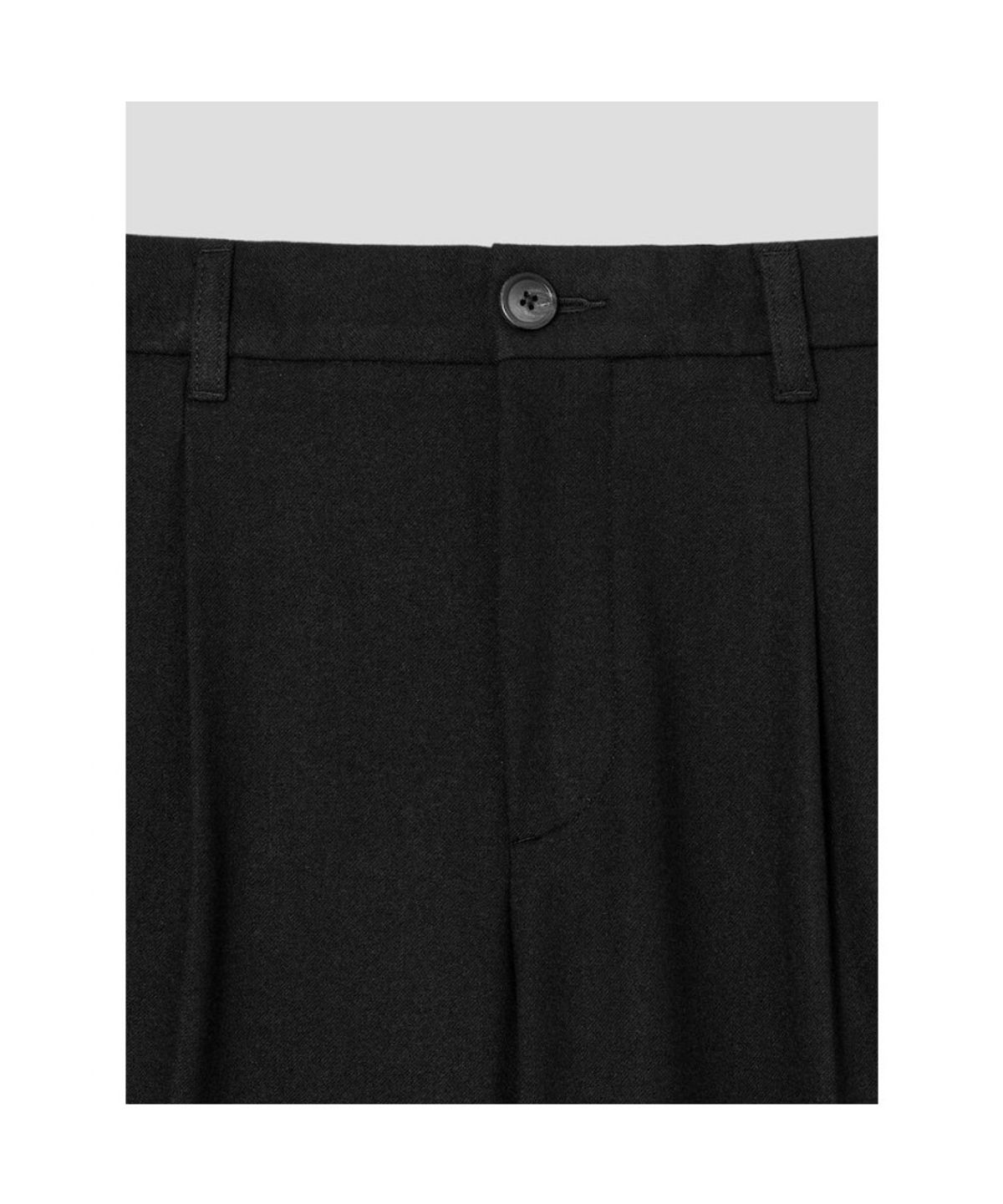 시프트지(SHIFT.G) Regular Brushed Slacks Pants  Black
