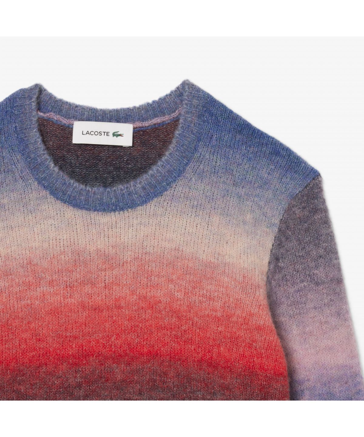 라코스테(LACOSTE) 여성 멀티 컬러 그라데이션 스웨터 AF4176-55N KSE