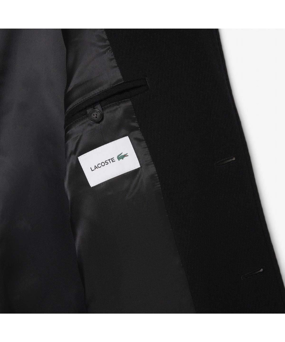 라코스테(LACOSTE) 남성 울 싱글 코트 BH9182-55N 031