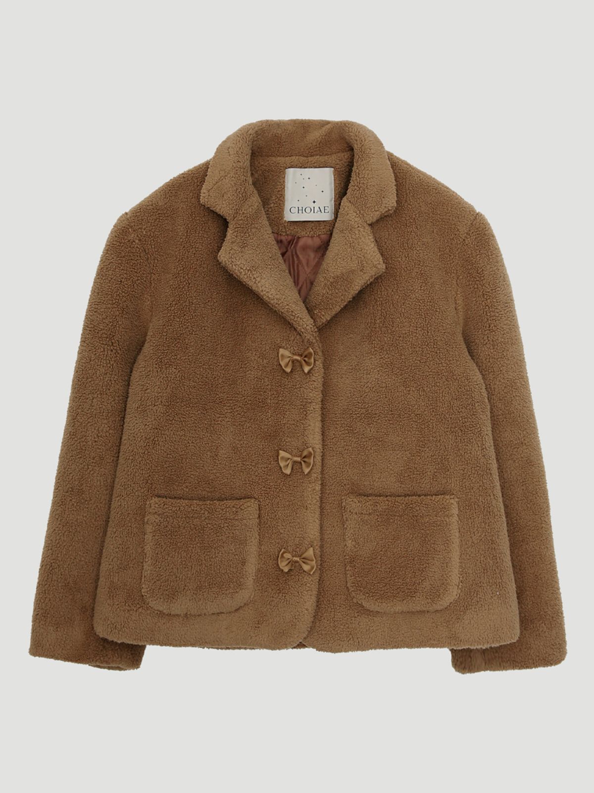 최에(CHOIAE) Fleece Teddy Jacket