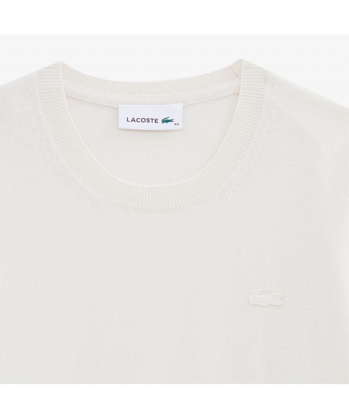 라코스테(LACOSTE) 여성 베이직 크루넥 스웨터 AF294E-55N XFJ