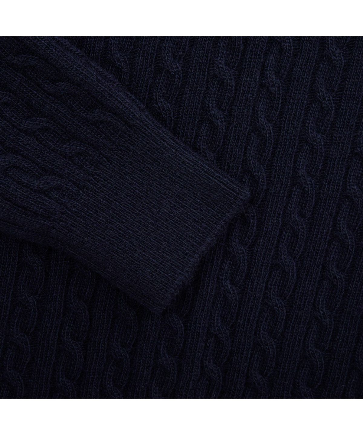 라코스테(LACOSTE) 여성 케이블 하프집업 스웨터 AF923E-55N HDE