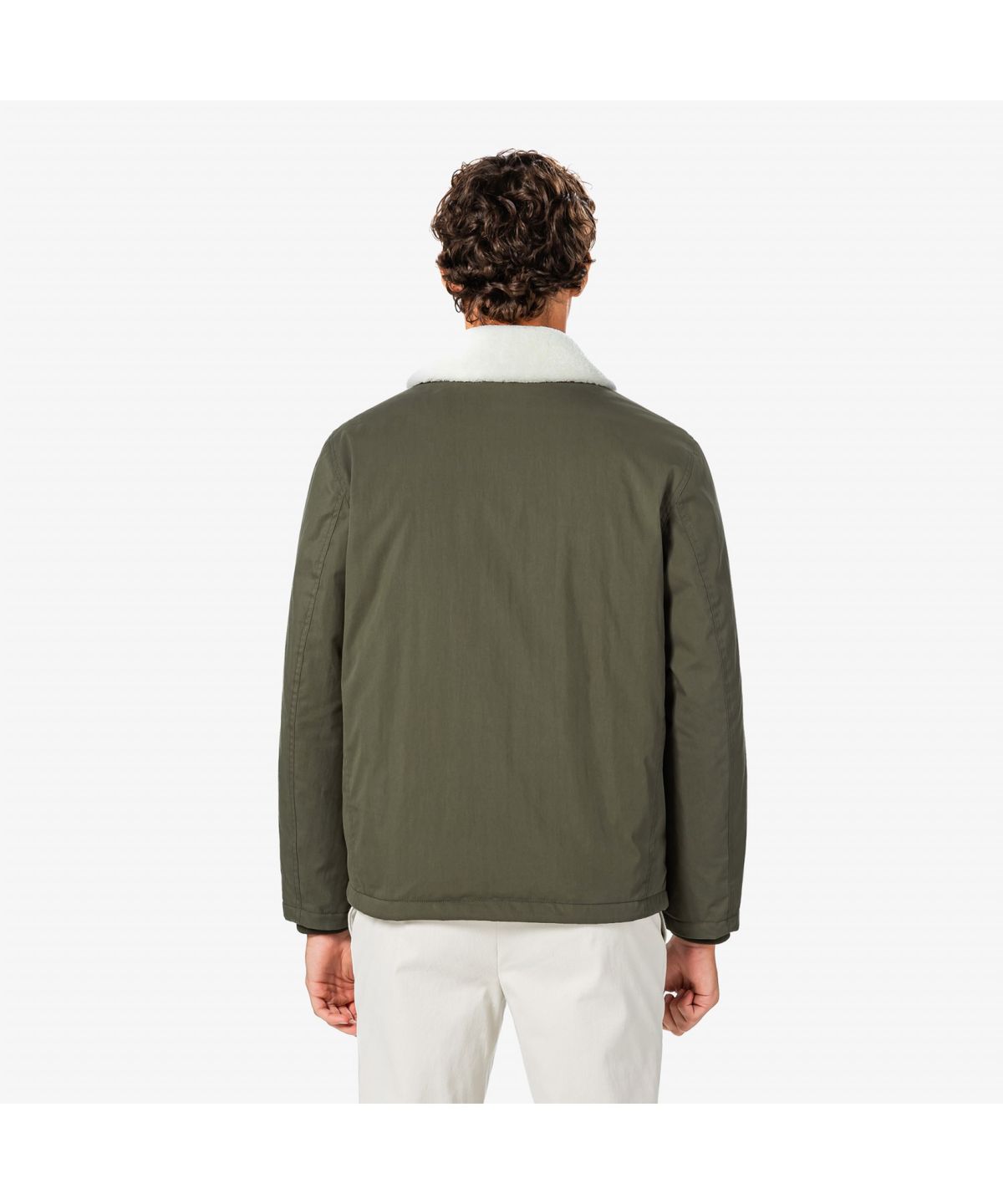 라코스테(LACOSTE) 남성 셔파 카라 다운 BH772E-55N ZBC