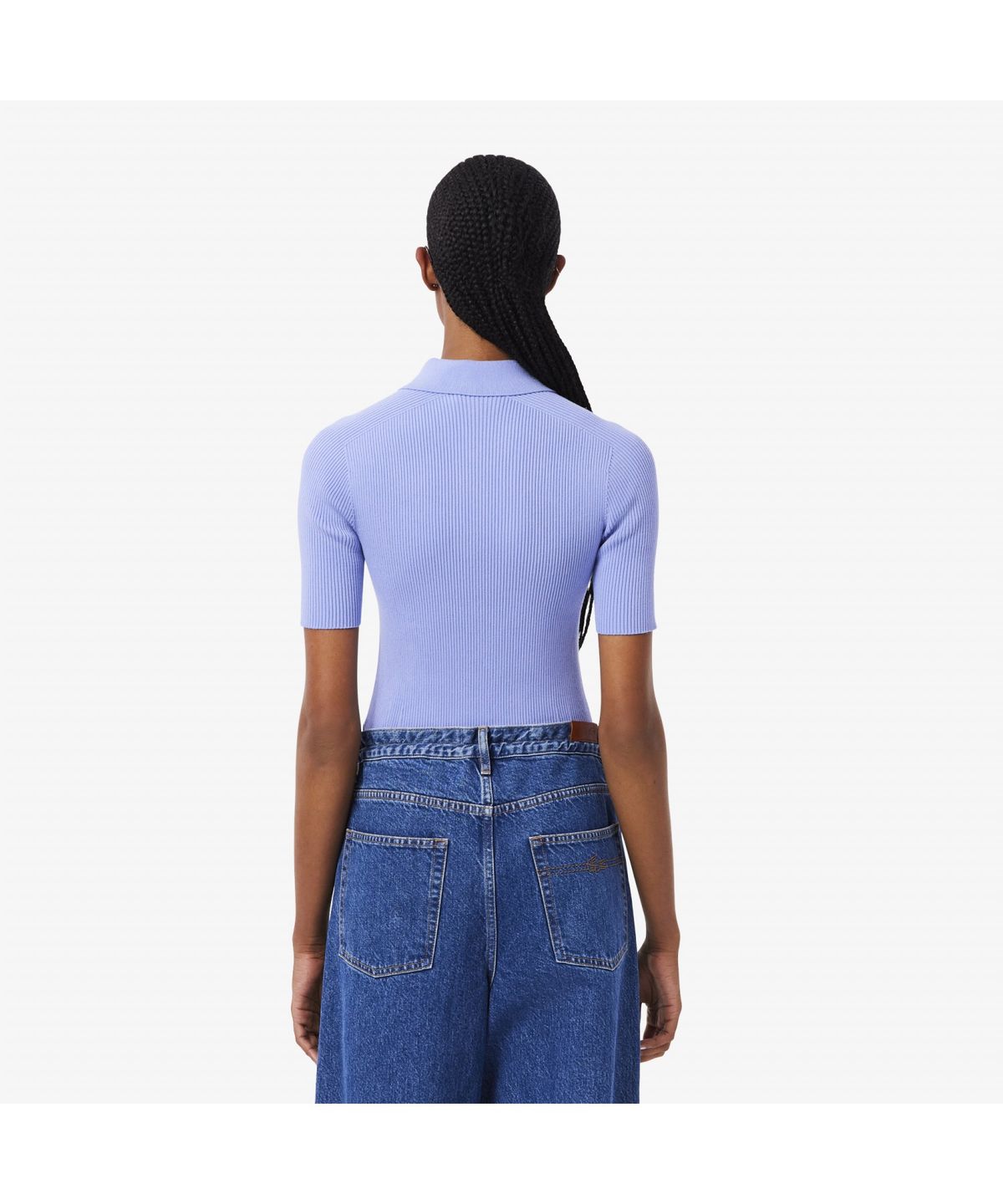 라코스테(LACOSTE) 여성 3D 하프집업 스웨터 AF2572-55N 5QD