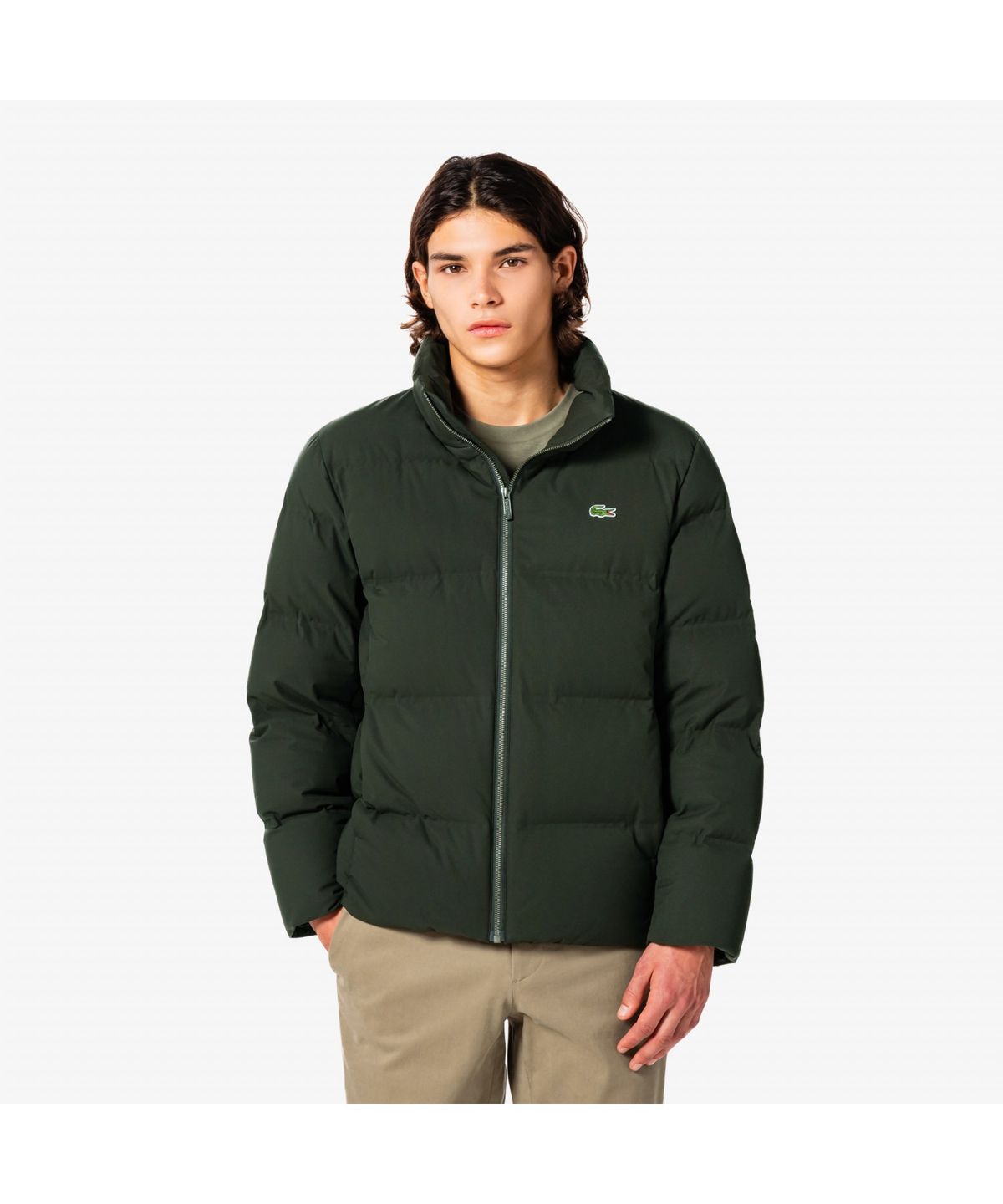 라코스테(LACOSTE) 남성 핫멜트 후드 다운 BH191E-55N L7A