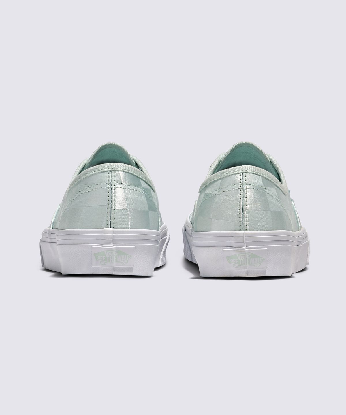 반스(VANS) 어센틱 - 새틴 체크보드 블루 / VN000D6G8871