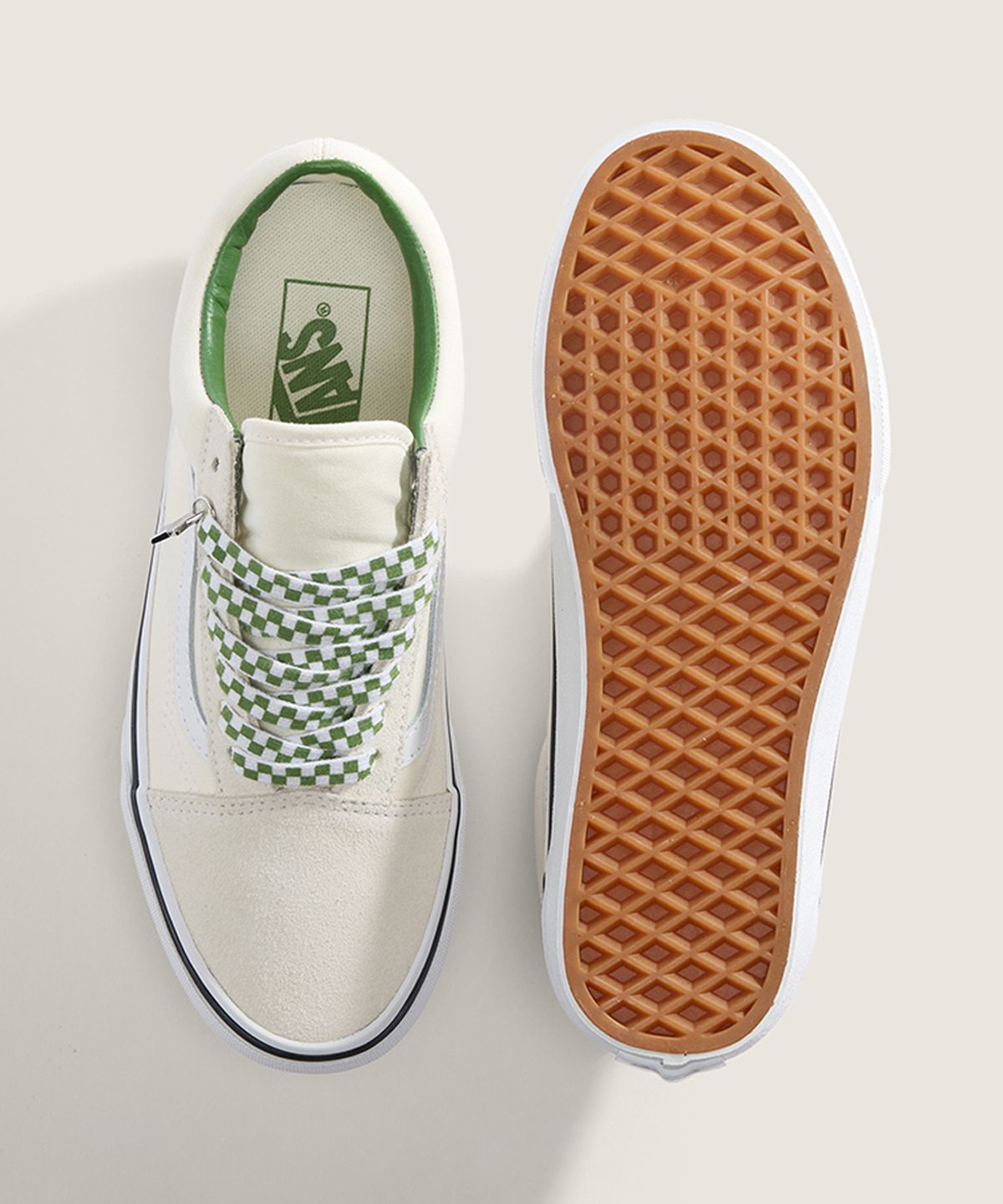반스(VANS) 올드스쿨 스타 - 마시멜로우:그린 / VN000D6WBOM1