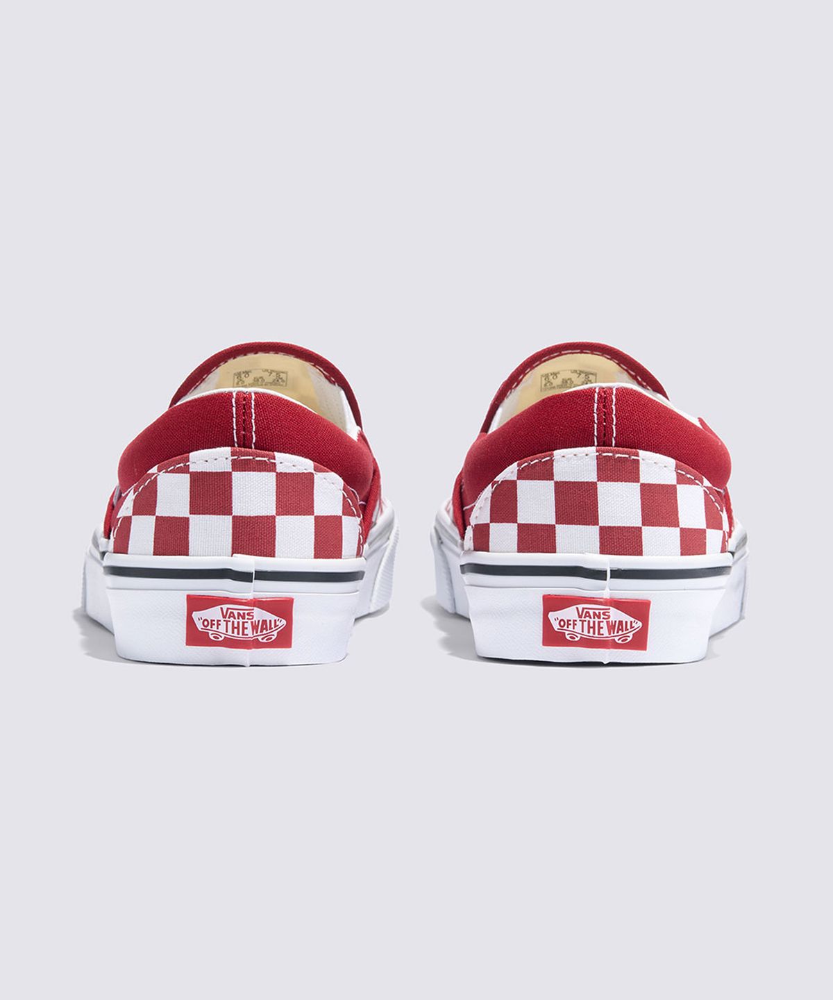 반스(VANS) 클래식 슬립온 - (체커보드) 칠리페퍼 / VN000DAH14A1