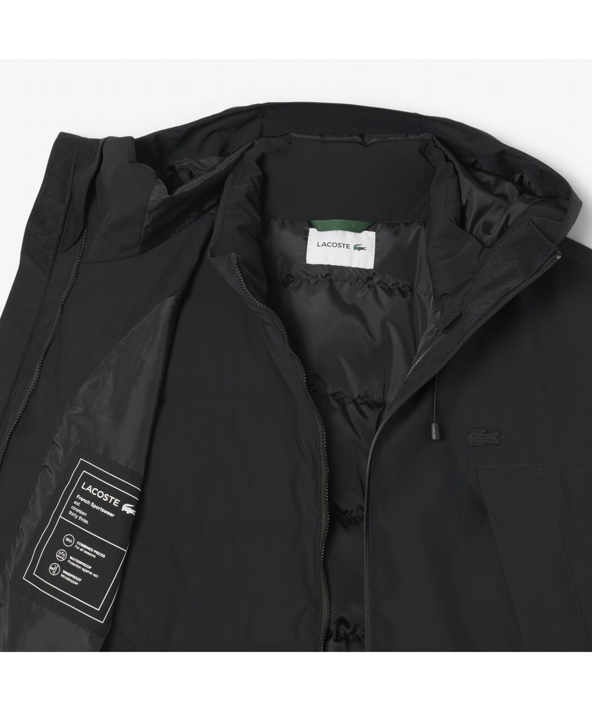 라코스테(LACOSTE) 남성 3IN1 다운 패딩 BH9058-55N 031