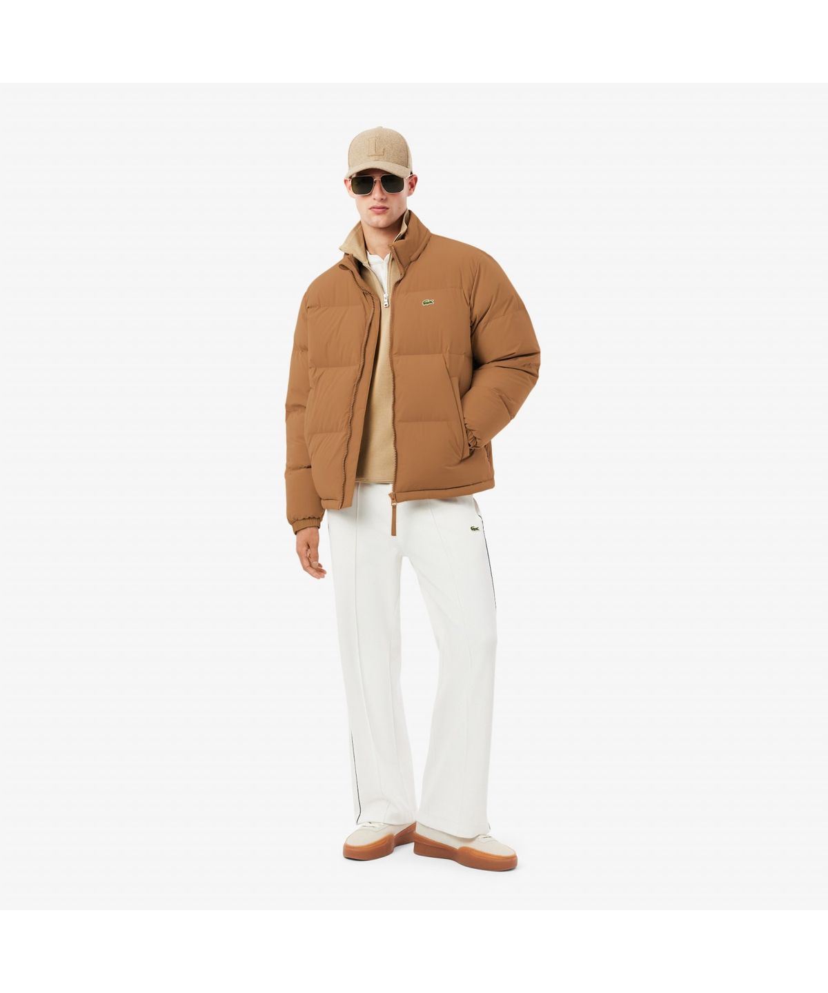 라코스테(LACOSTE) 남성 하이넥 덕다운 푸퍼 BH9052-55N PWS