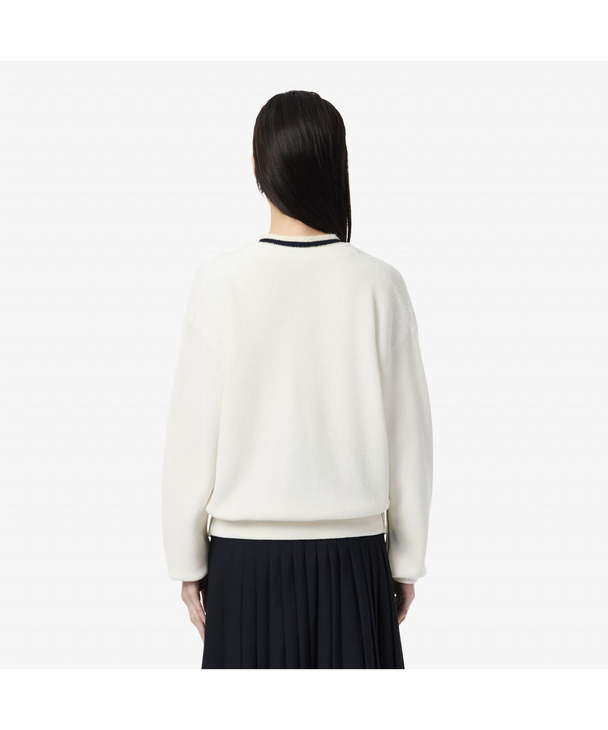 라코스테(LACOSTE) 여성 링스링스 브이넥 가디건 AF4143-55N 70V