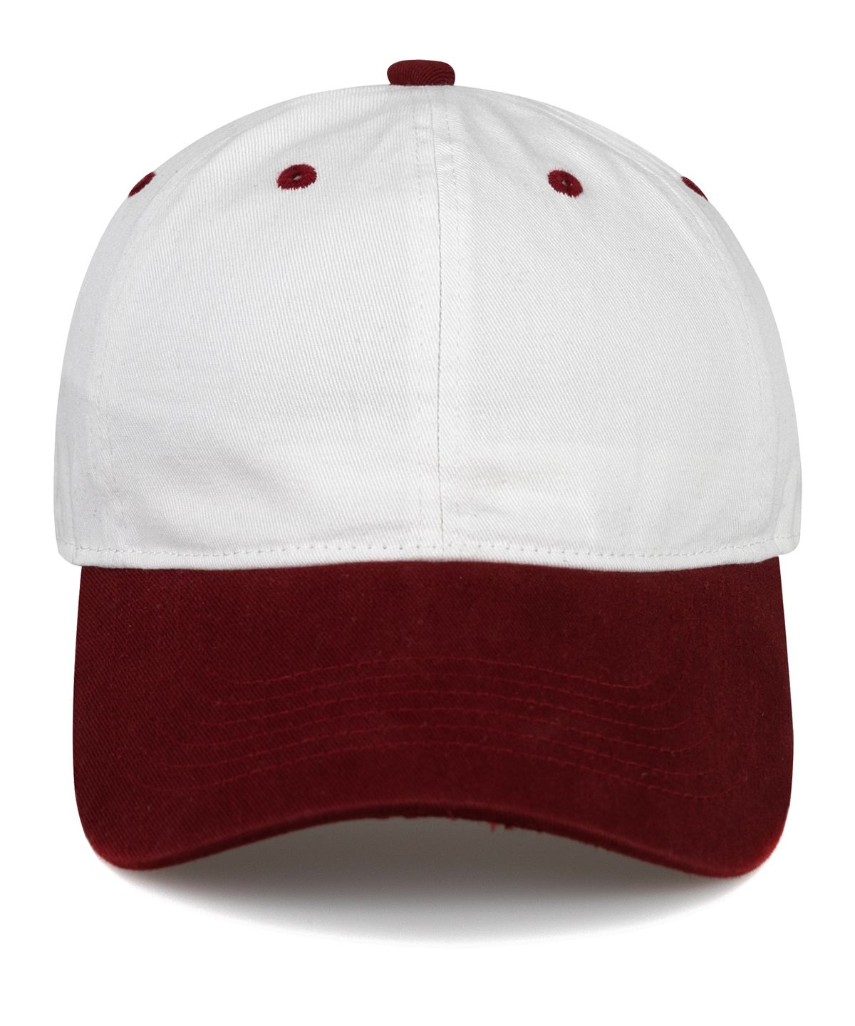 챕터(CHAPTER) CASUAL TWO-TONE BALL CAP-버건디