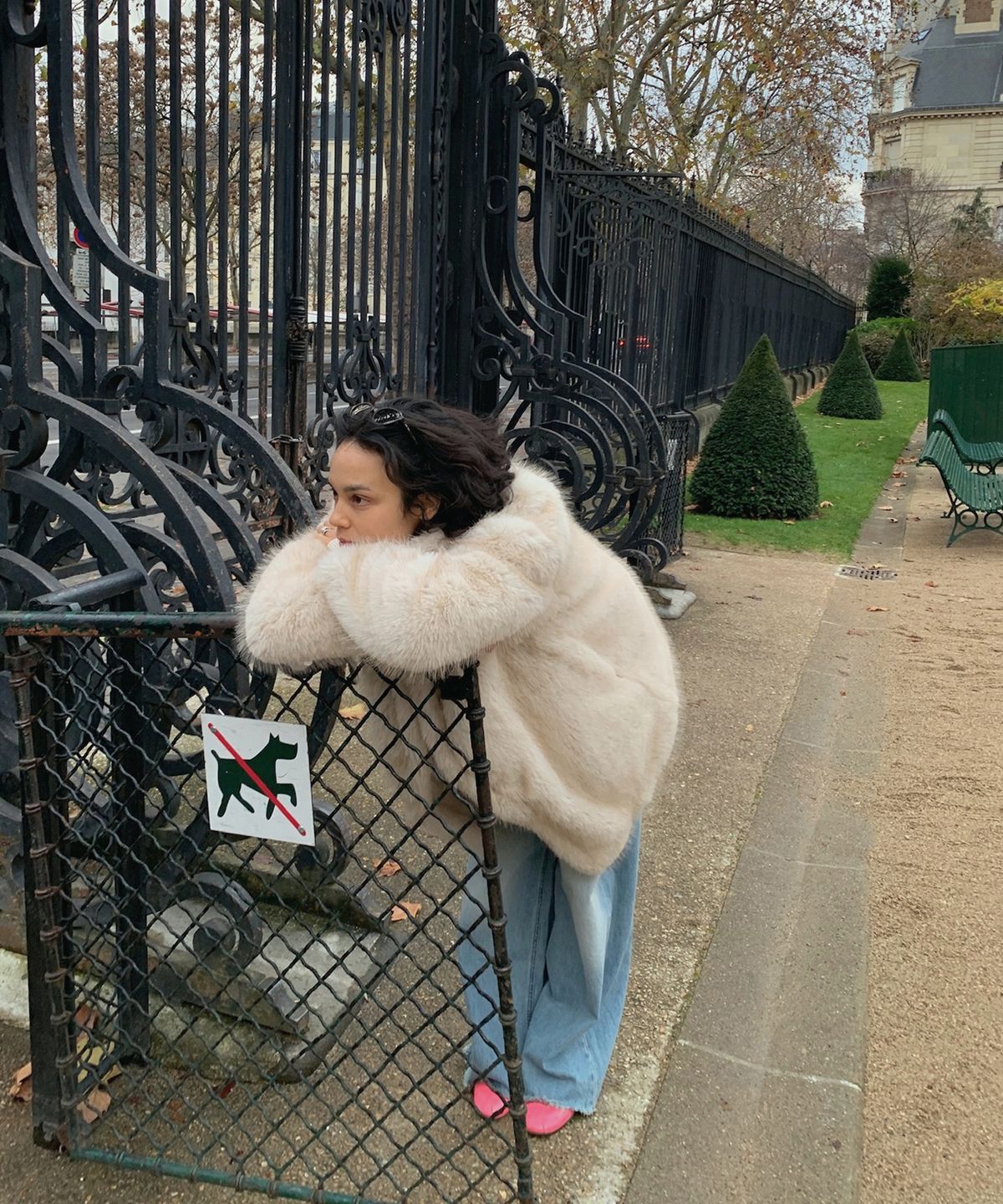씨타(CITTA) Vintage Soft Fur Coat_CTO150(Ivory)