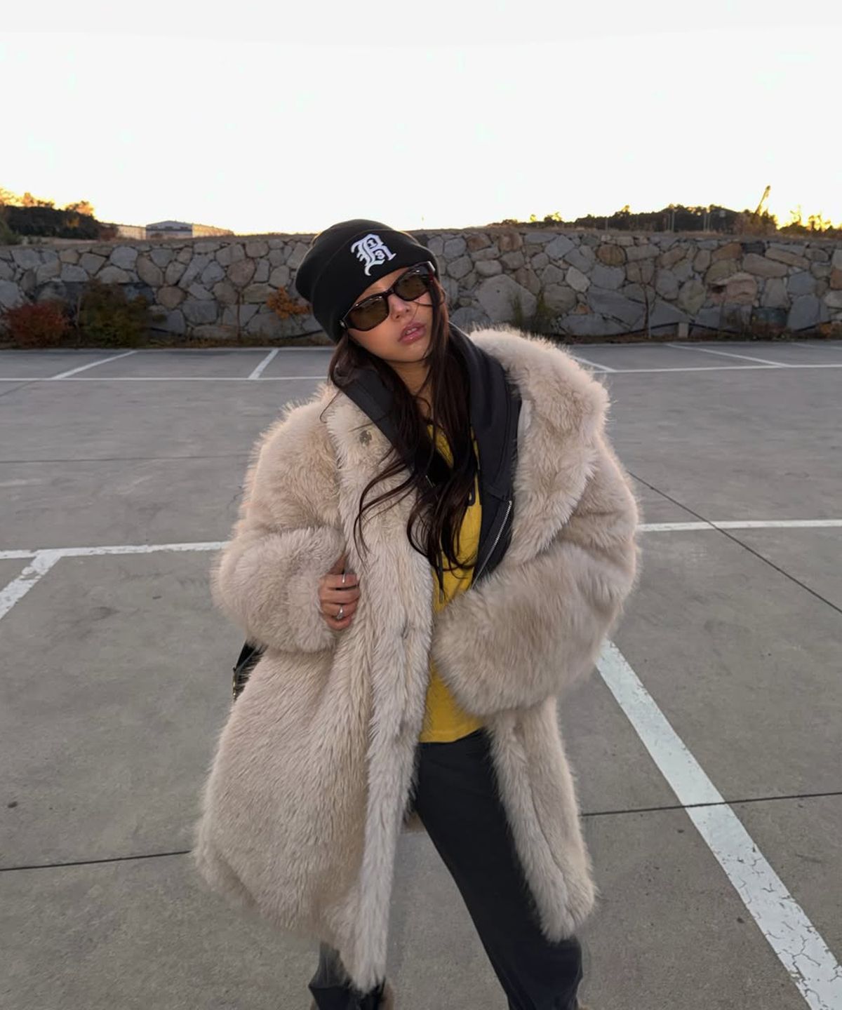 씨타(CITTA) Vintage Soft Fur Coat_CTO150(Ivory)