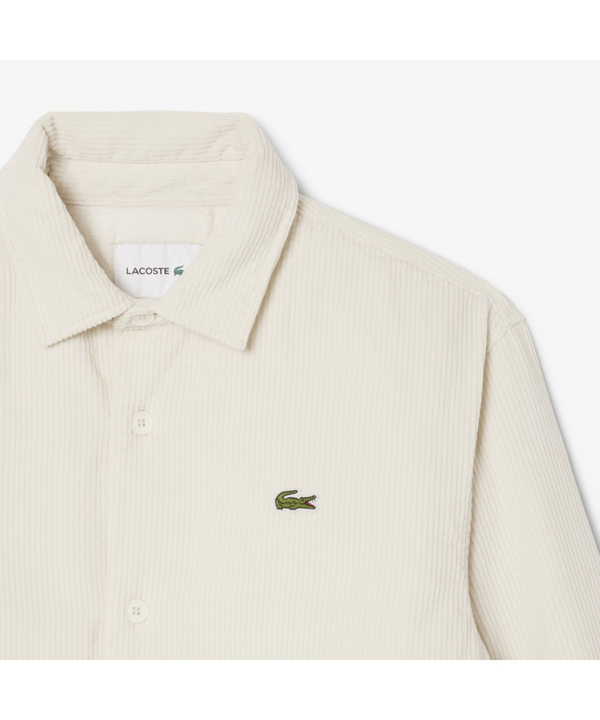 라코스테(LACOSTE) 남성 코듀로이 패딩 셔켓 CH7211-55N XFJ