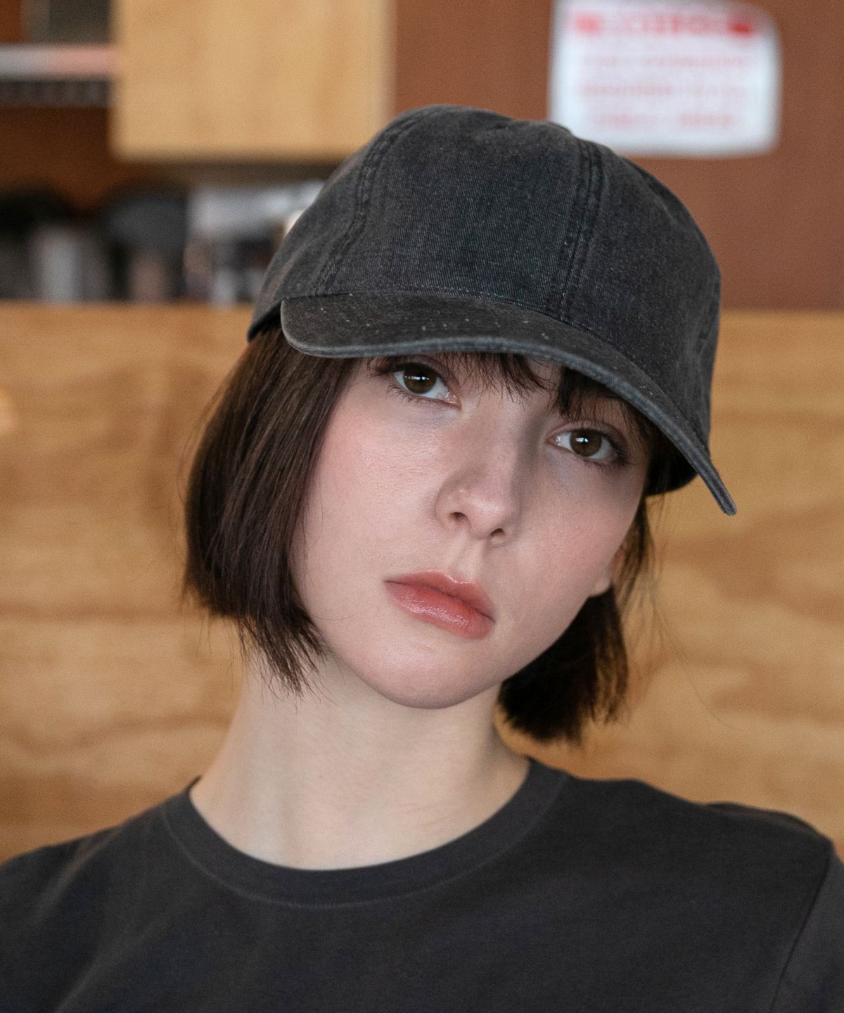 챕터(CHAPTER) STANDARD PIGMENT BALL CAP-차콜