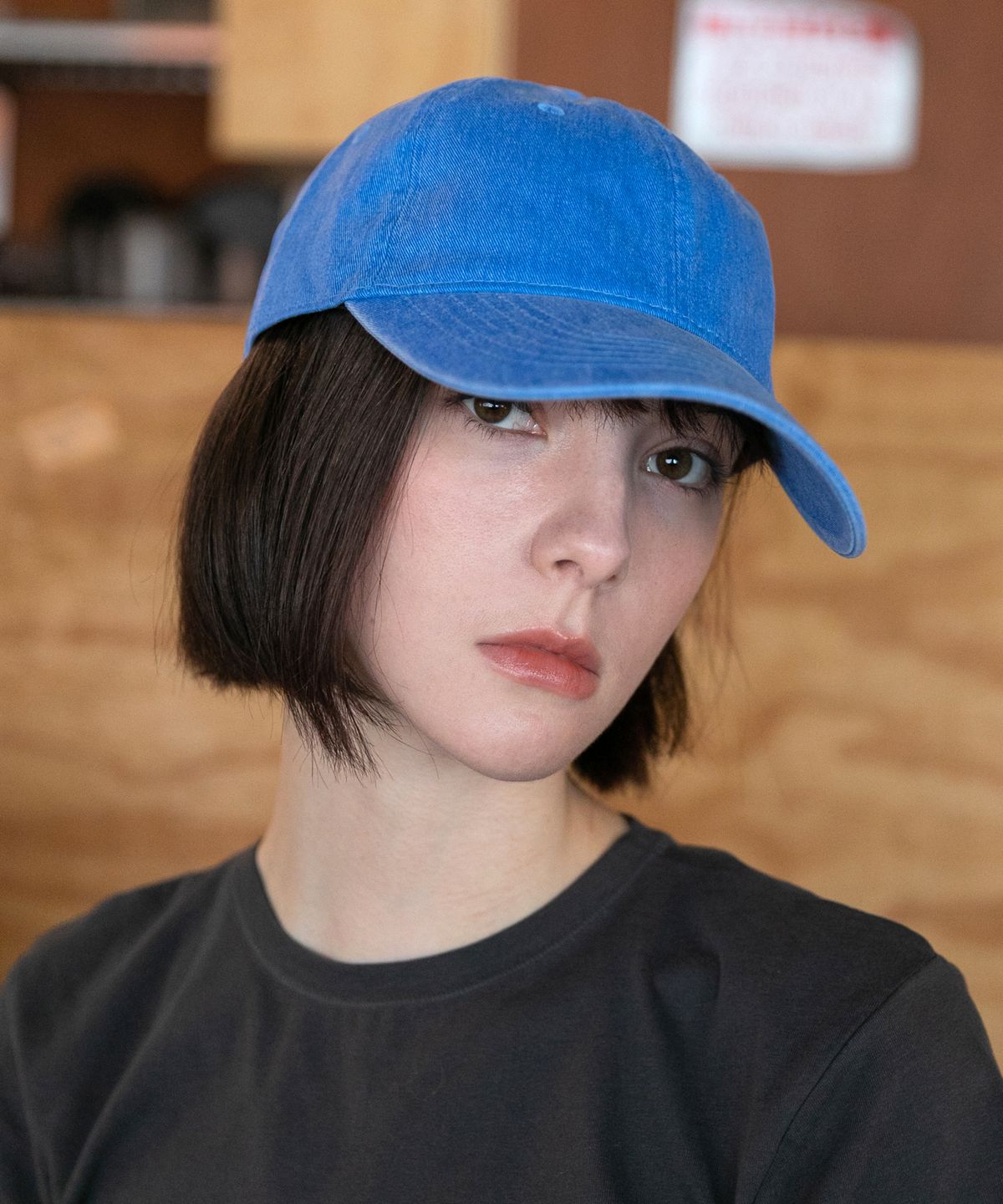 챕터(CHAPTER) STANDARD PIGMENT BALL CAP-블루