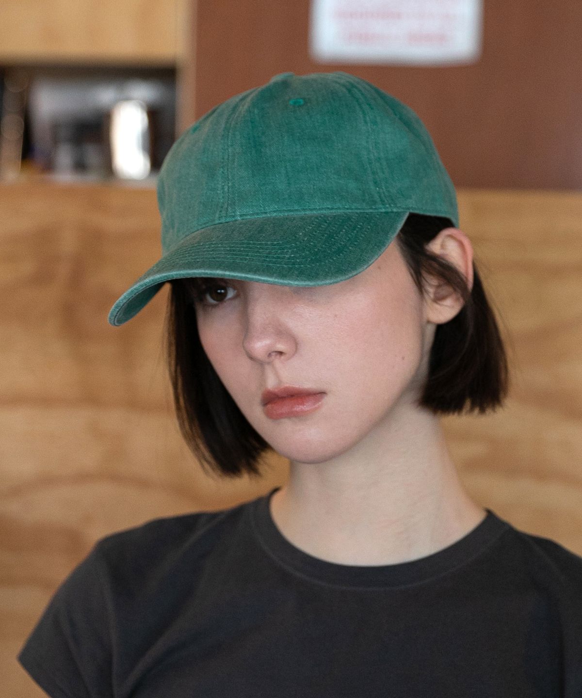 챕터(CHAPTER) STANDARD PIGMENT BALL CAP-그린