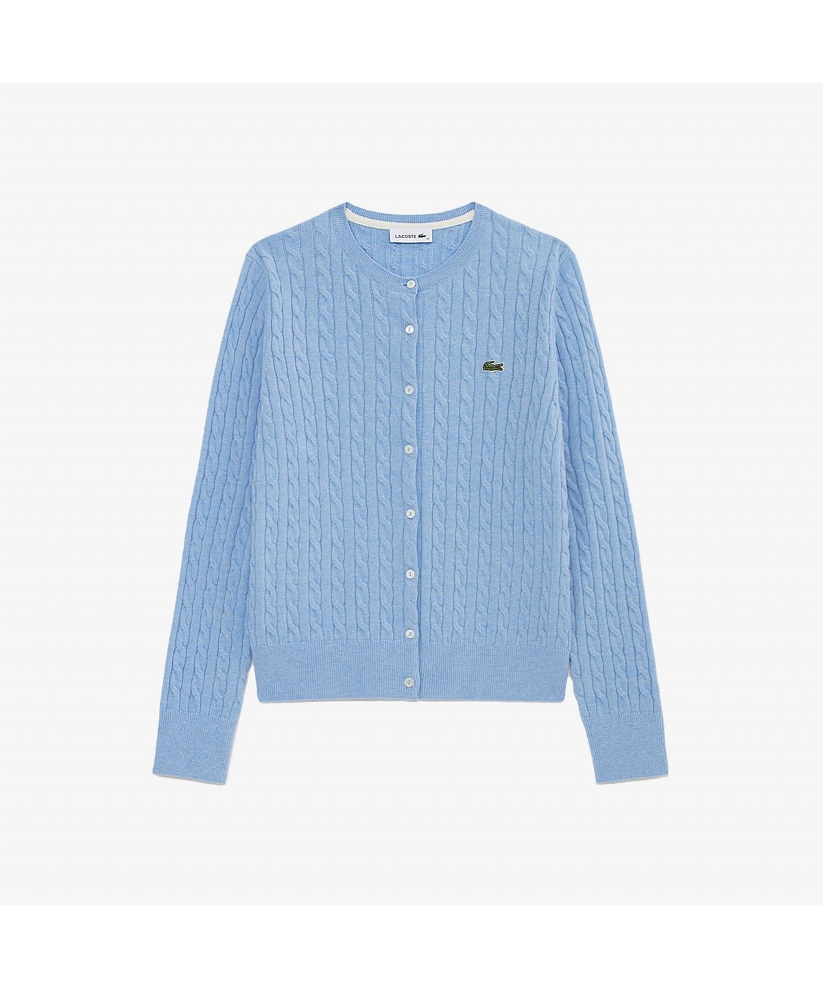 라코스테(LACOSTE) 여성 케이블 크루넥 가디건 AF092E-55N HBP