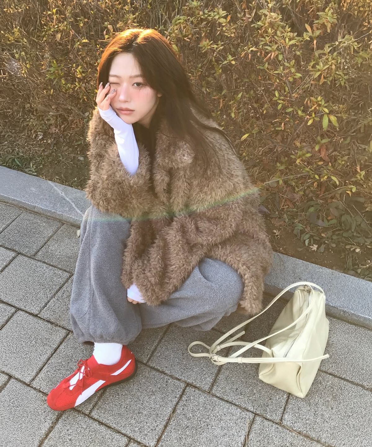 씨타(CITTA) Toggle Point Fur Coat_CTO149(3color)