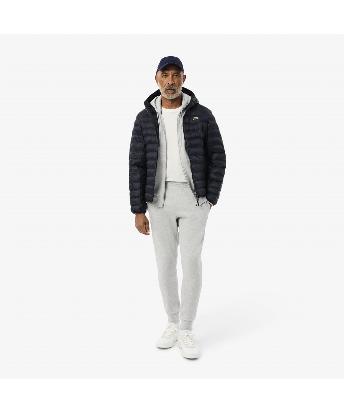 라코스테(LACOSTE) 남성 THERMORE 후드 경량 패딩 BH7228-55N HDE