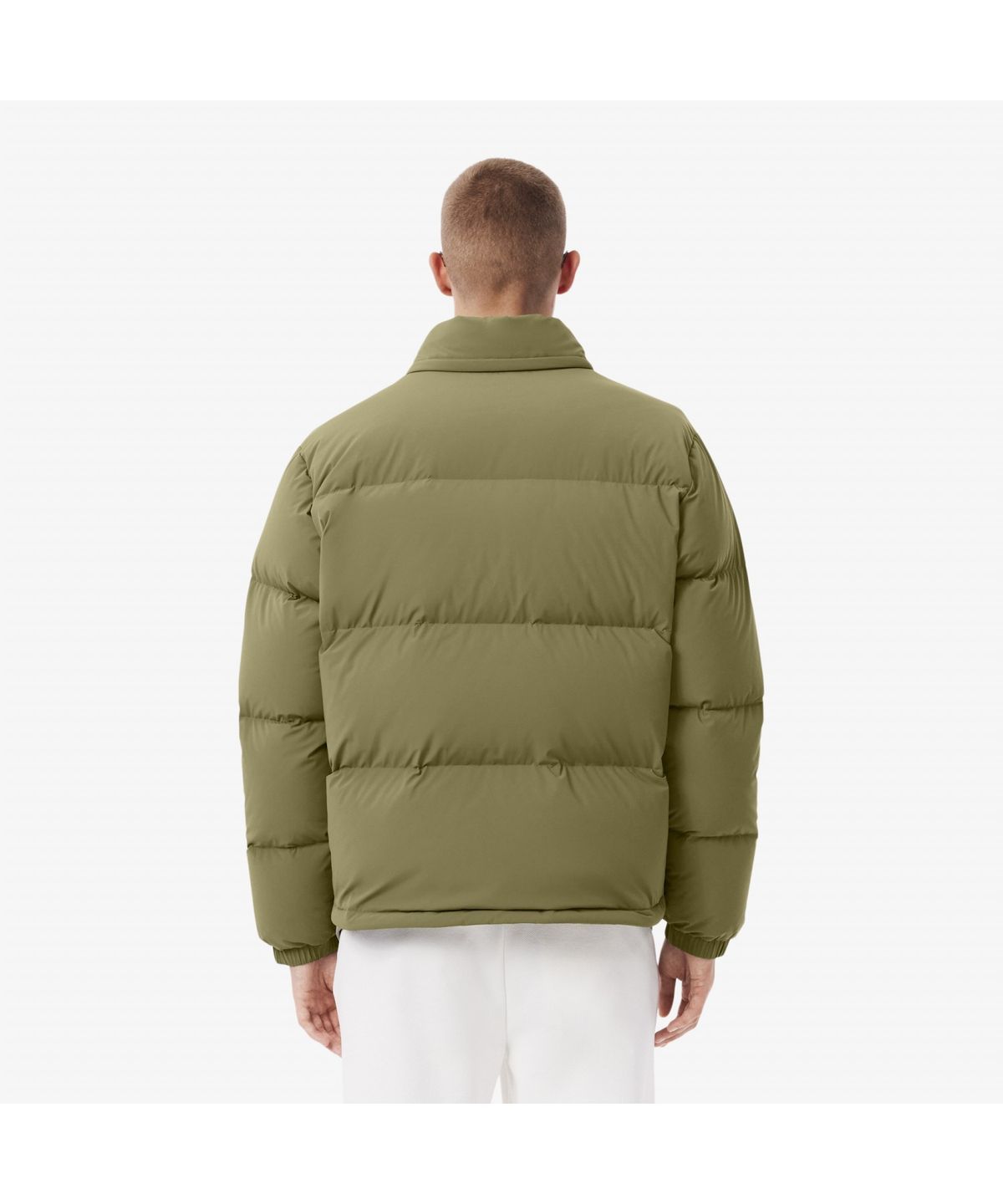 라코스테(LACOSTE) 남성 하이넥 덕다운 푸퍼 BH9052-55N E9F