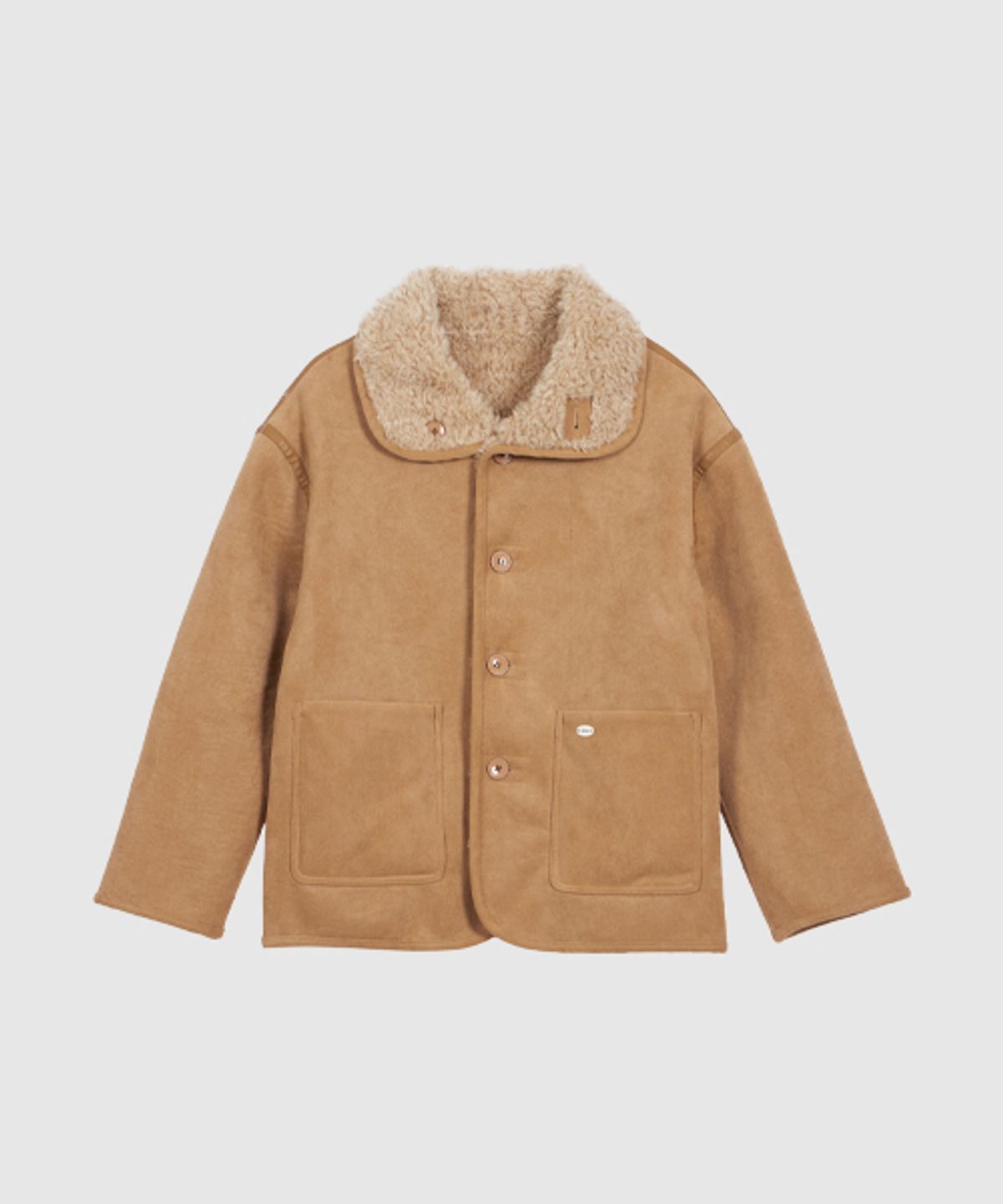 헤인트(HAINT) LUTURN REVERSIBLE SHEARING MUSTANG_BEIGE