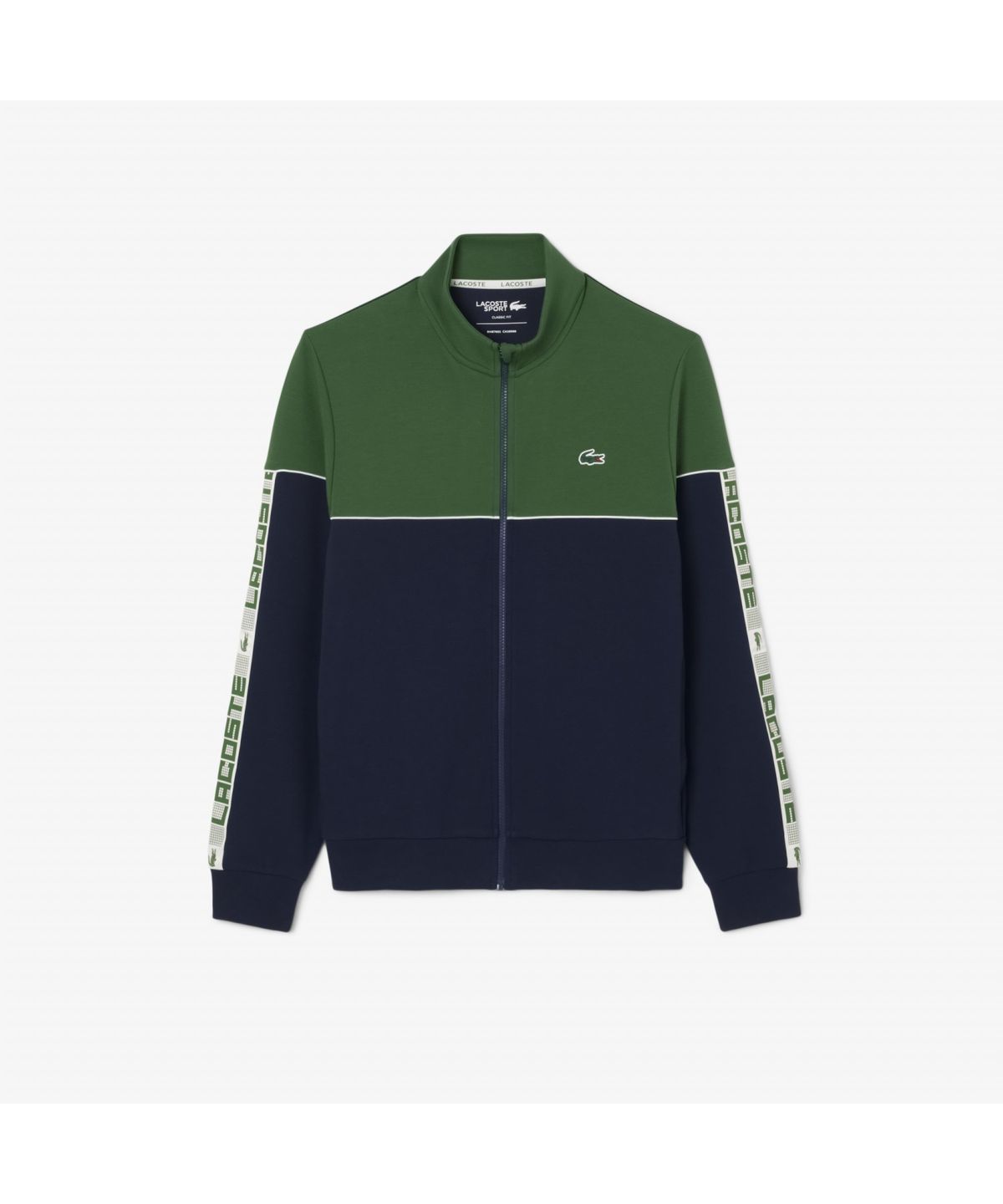 라코스테(LACOSTE) 남성 라코스테 레터링 테니스 스웻자켓 SH4751-55N 802