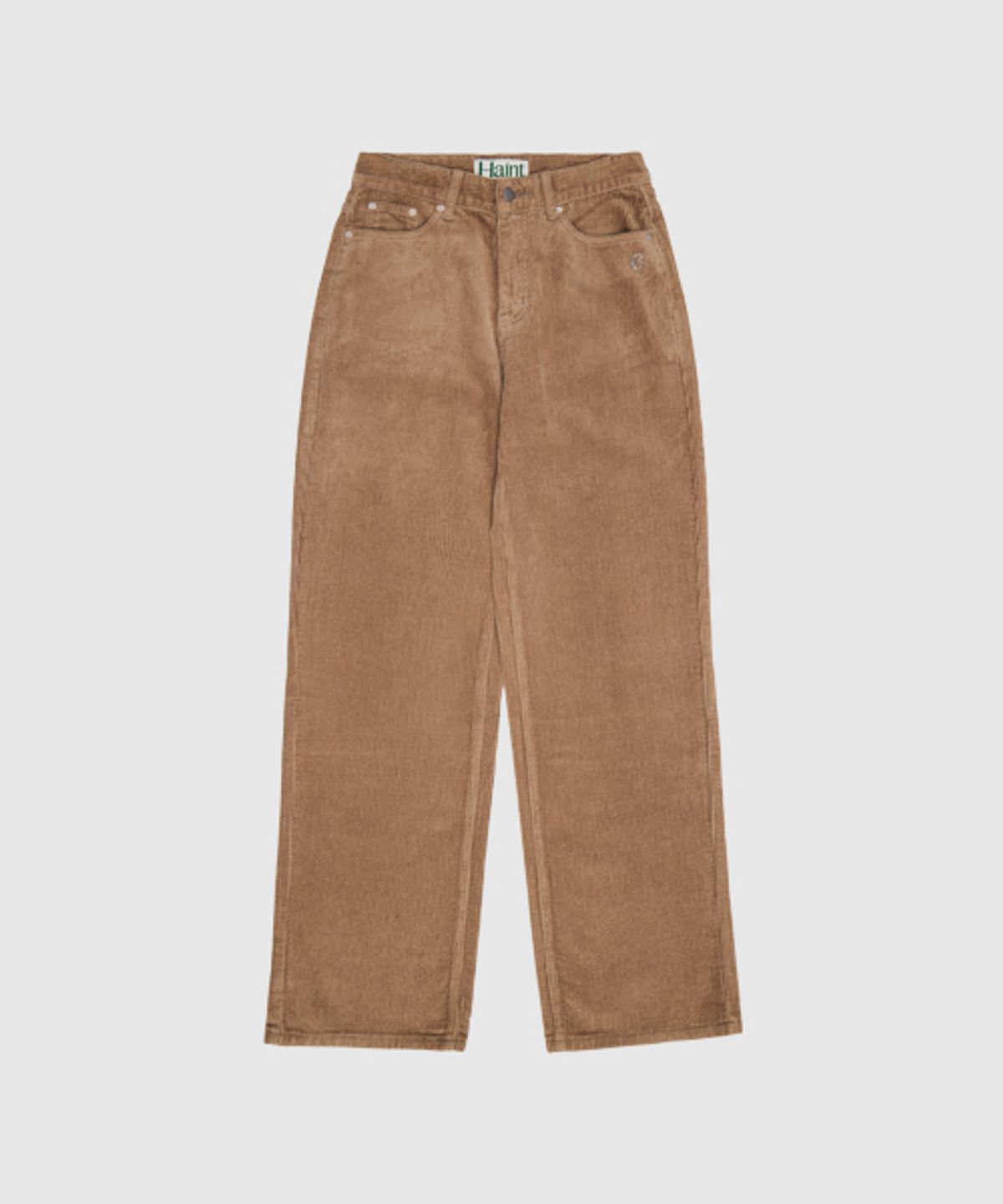 헤인트(HAINT) HAZEL STRAIGHT-CUT CORDUROY PANTS 6COL_BEIGE