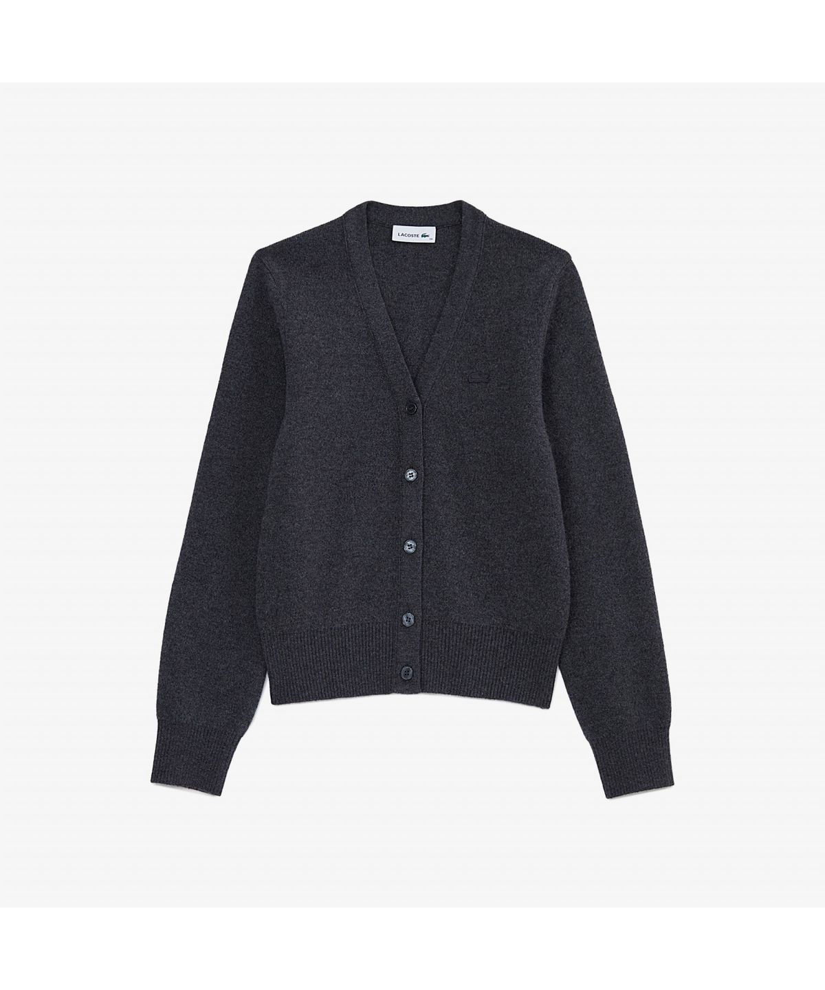 라코스테(LACOSTE) 여성 베이직 브이넥 가디건 AF209E-55N 050