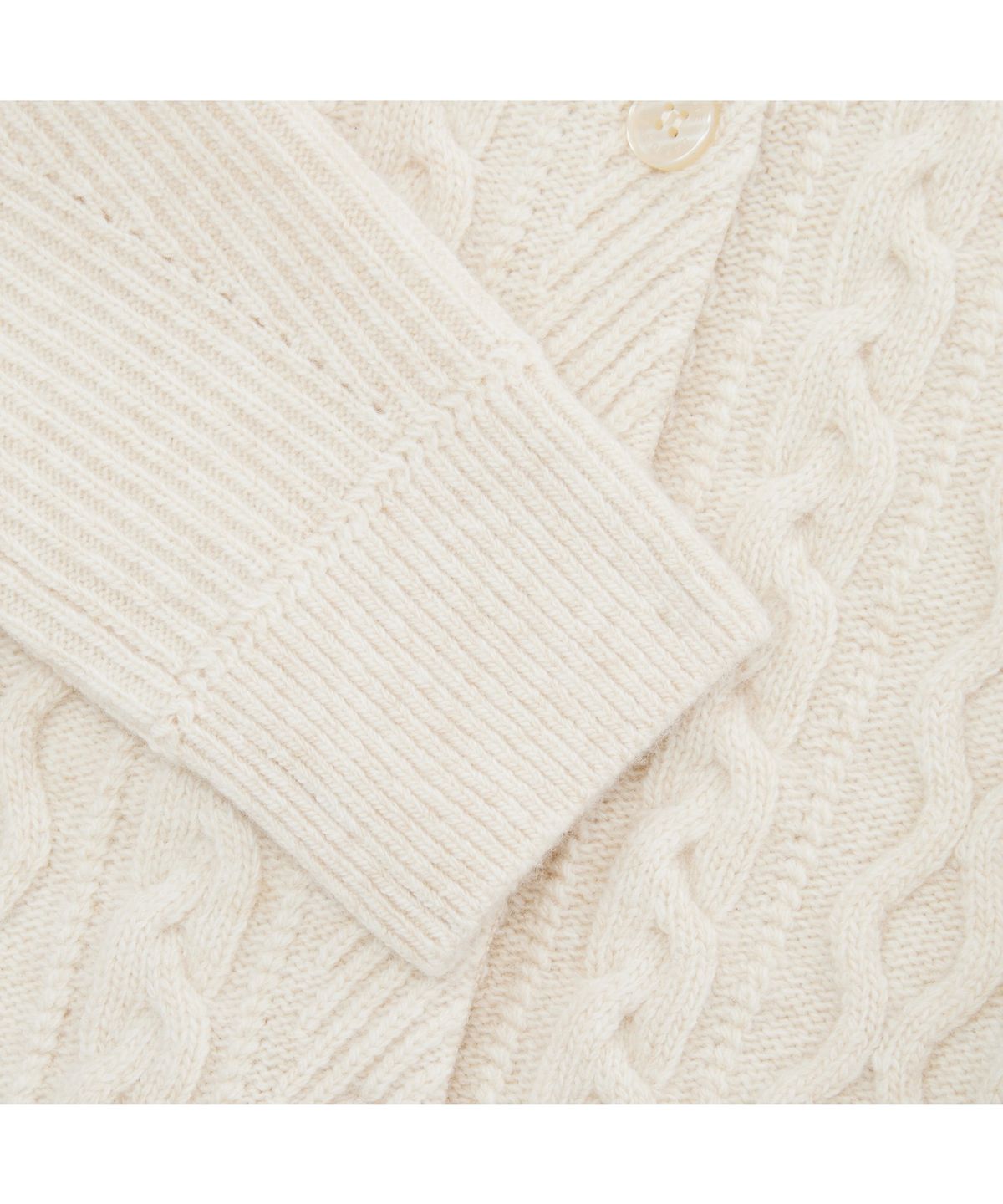 라코스테(LACOSTE) 여성 케이블 크롭 가디건 AF789E-55N XFJ