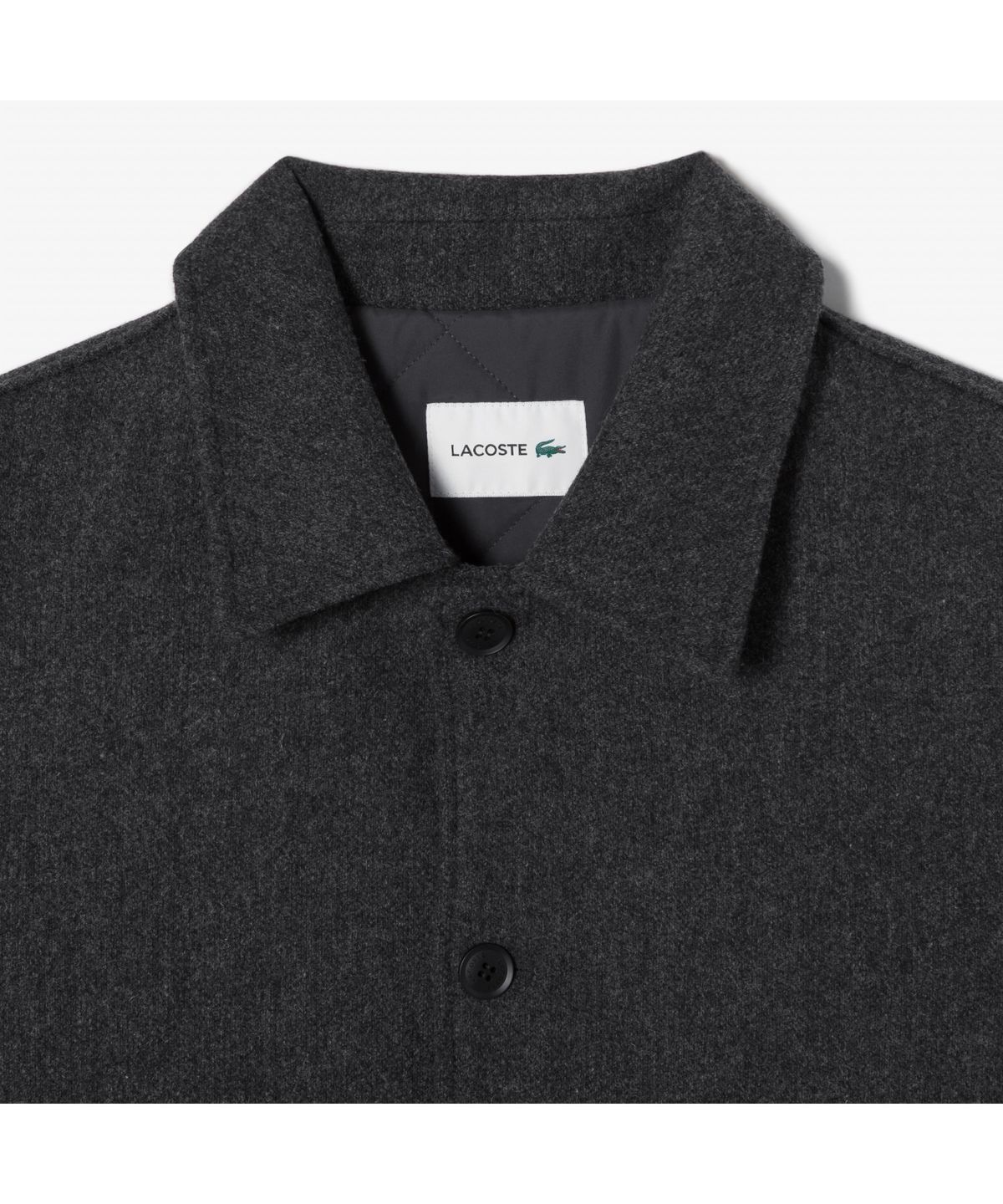 라코스테(LACOSTE) 남성 퀼팅 안감 울 드리즐러 자켓 BH533E-55N CCA