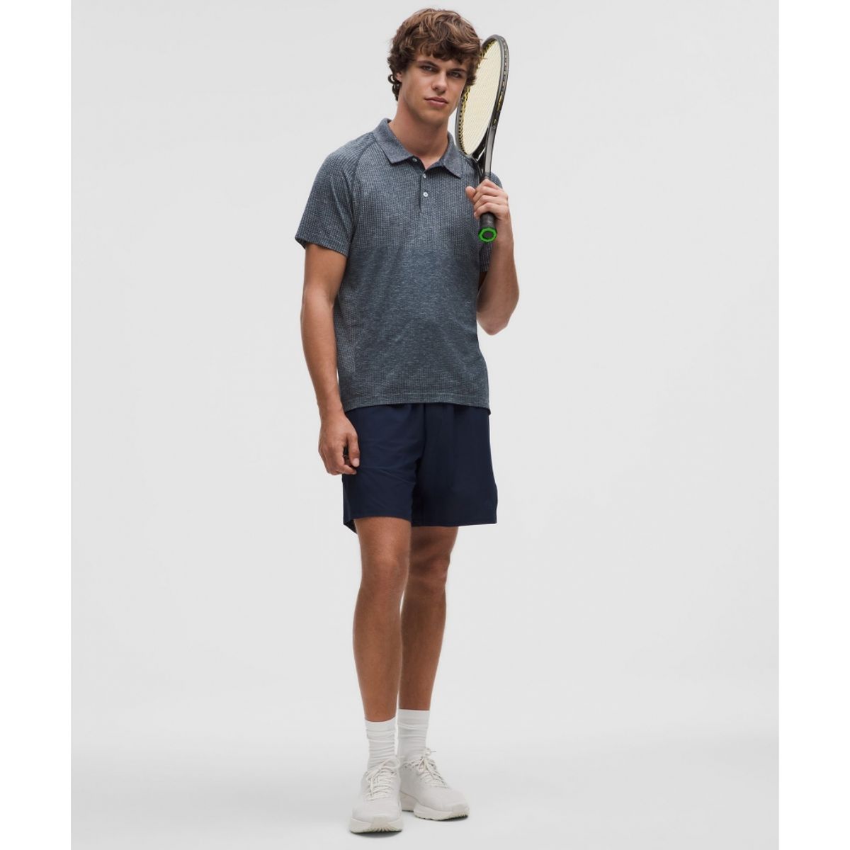 룰루레몬(LULULEMON) 메탈 벤트 테크 폴로 셔츠 *업데이트 핏  STRH TRNV